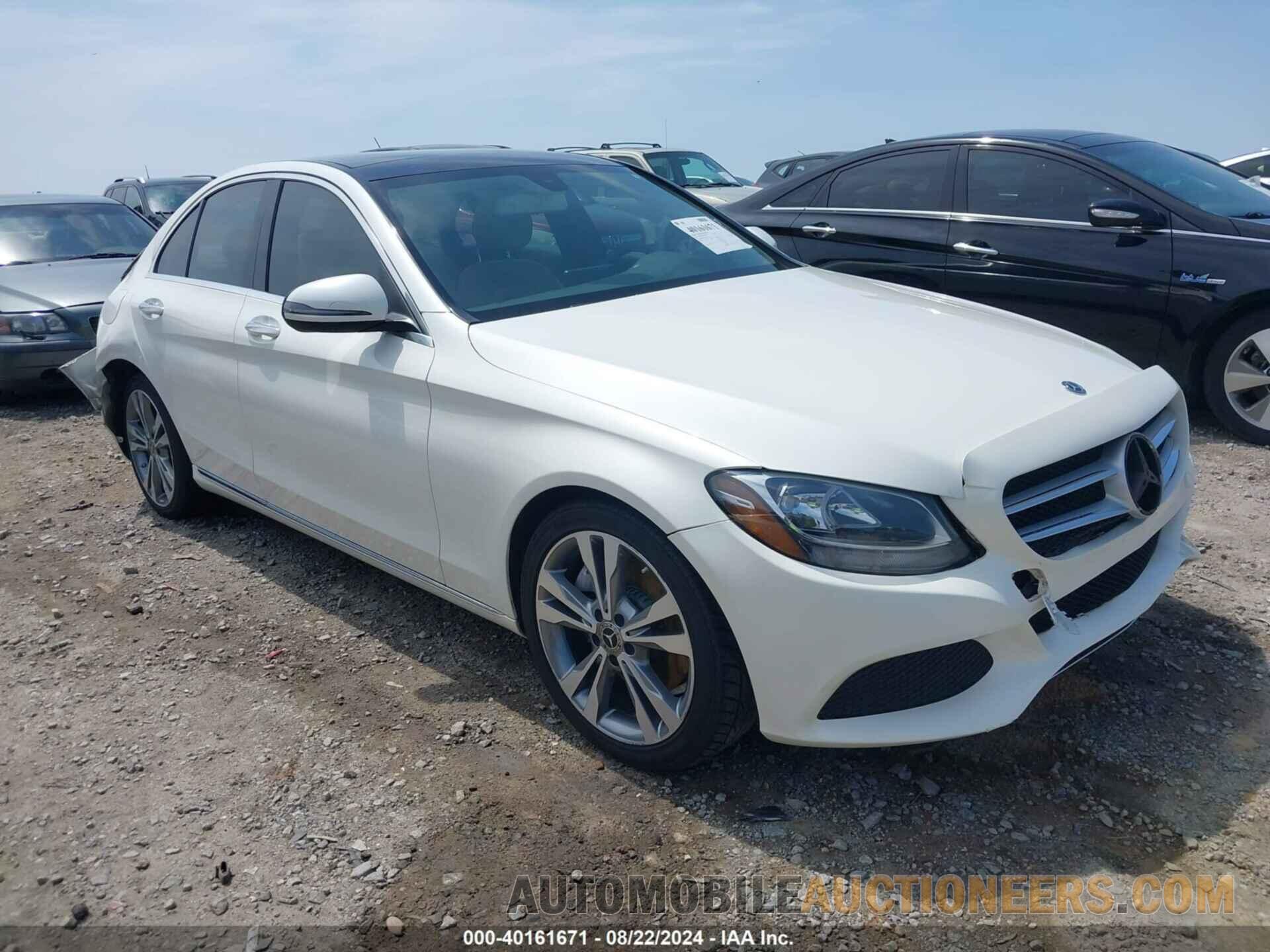 WDDWF4JB5JR315170 MERCEDES-BENZ C 300 2018