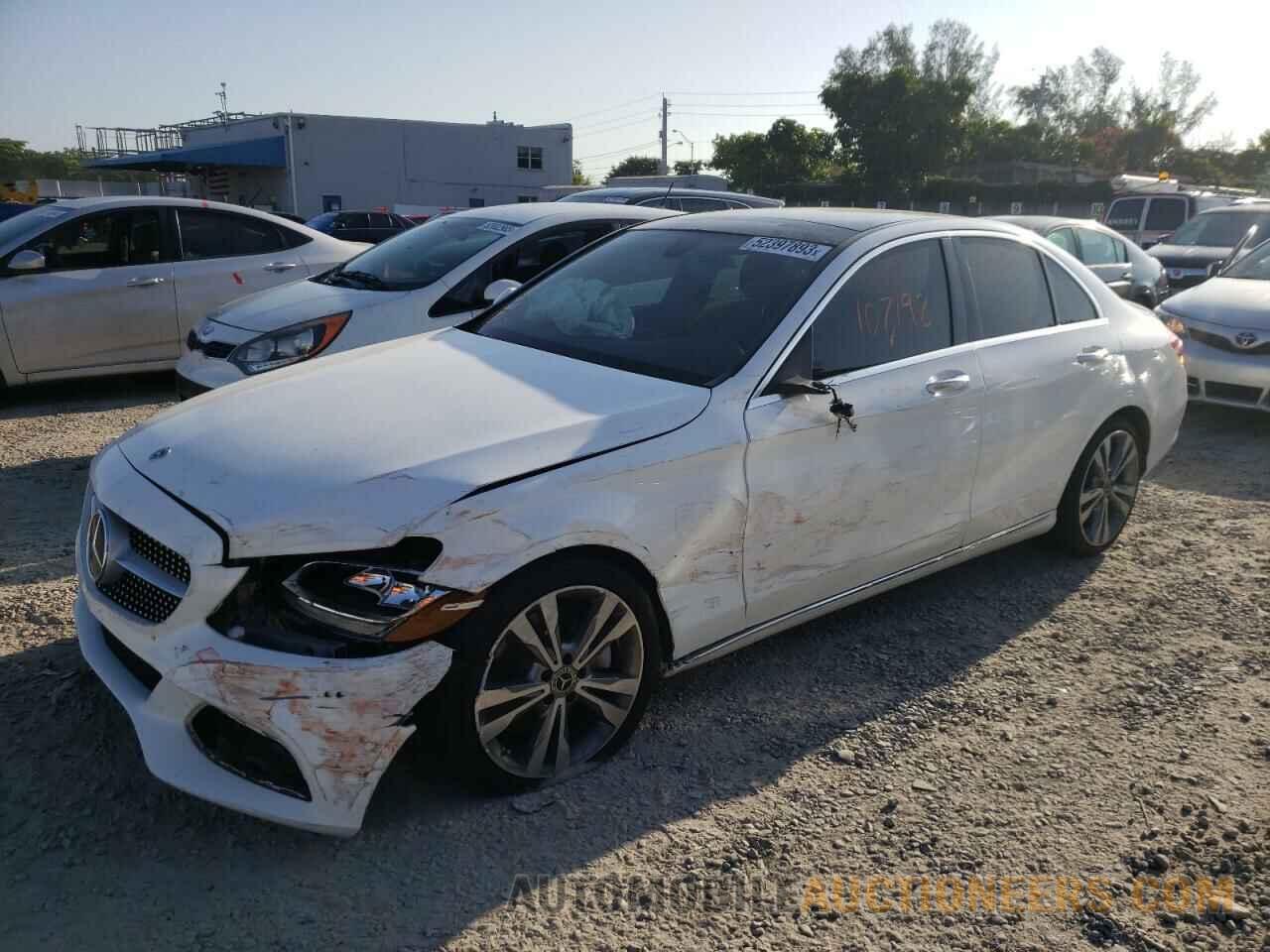 WDDWF4JB5JR344166 MERCEDES-BENZ C-CLASS 2018