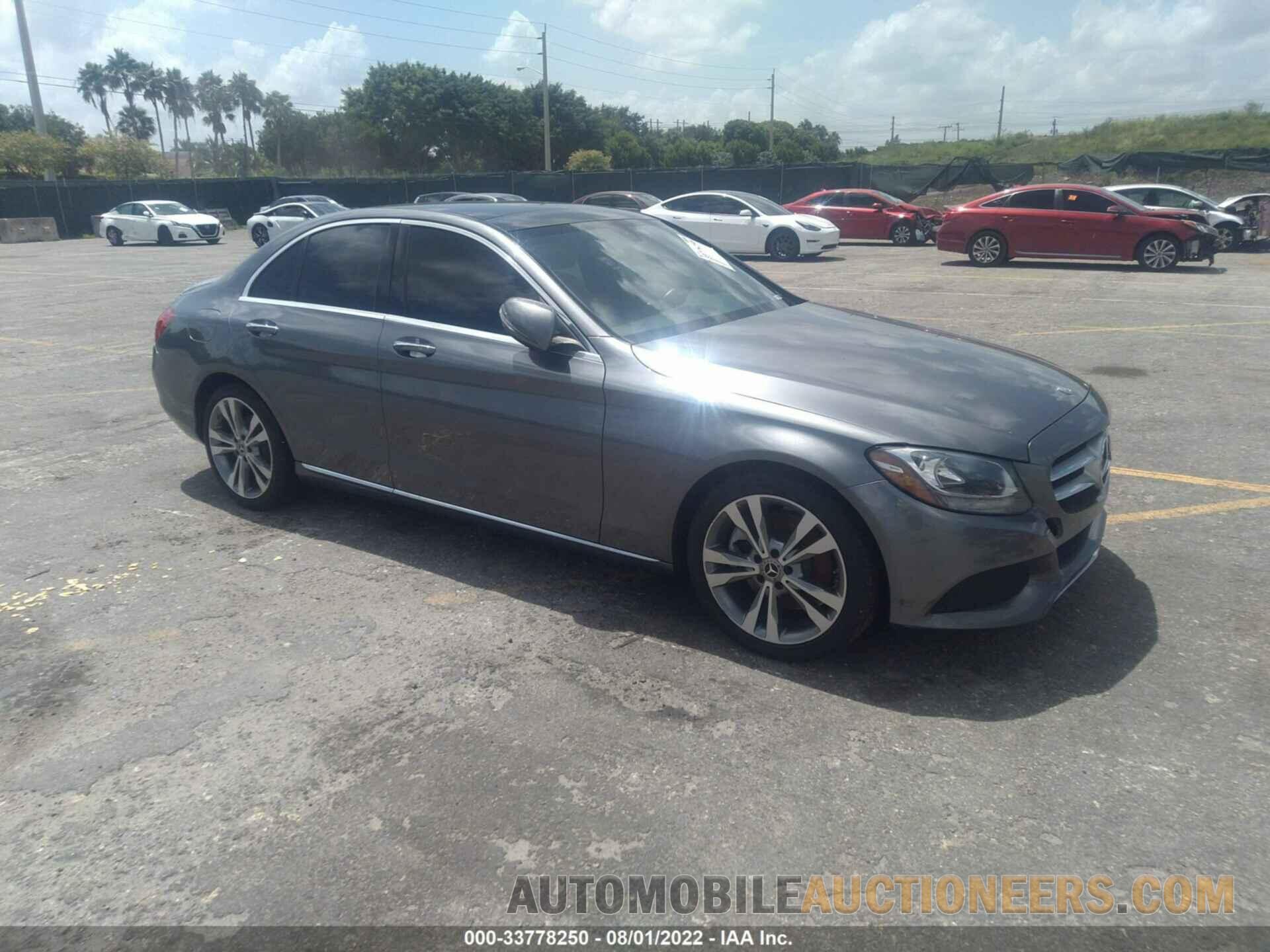 WDDWF4JB5JR385493 MERCEDES-BENZ C-CLASS 2018