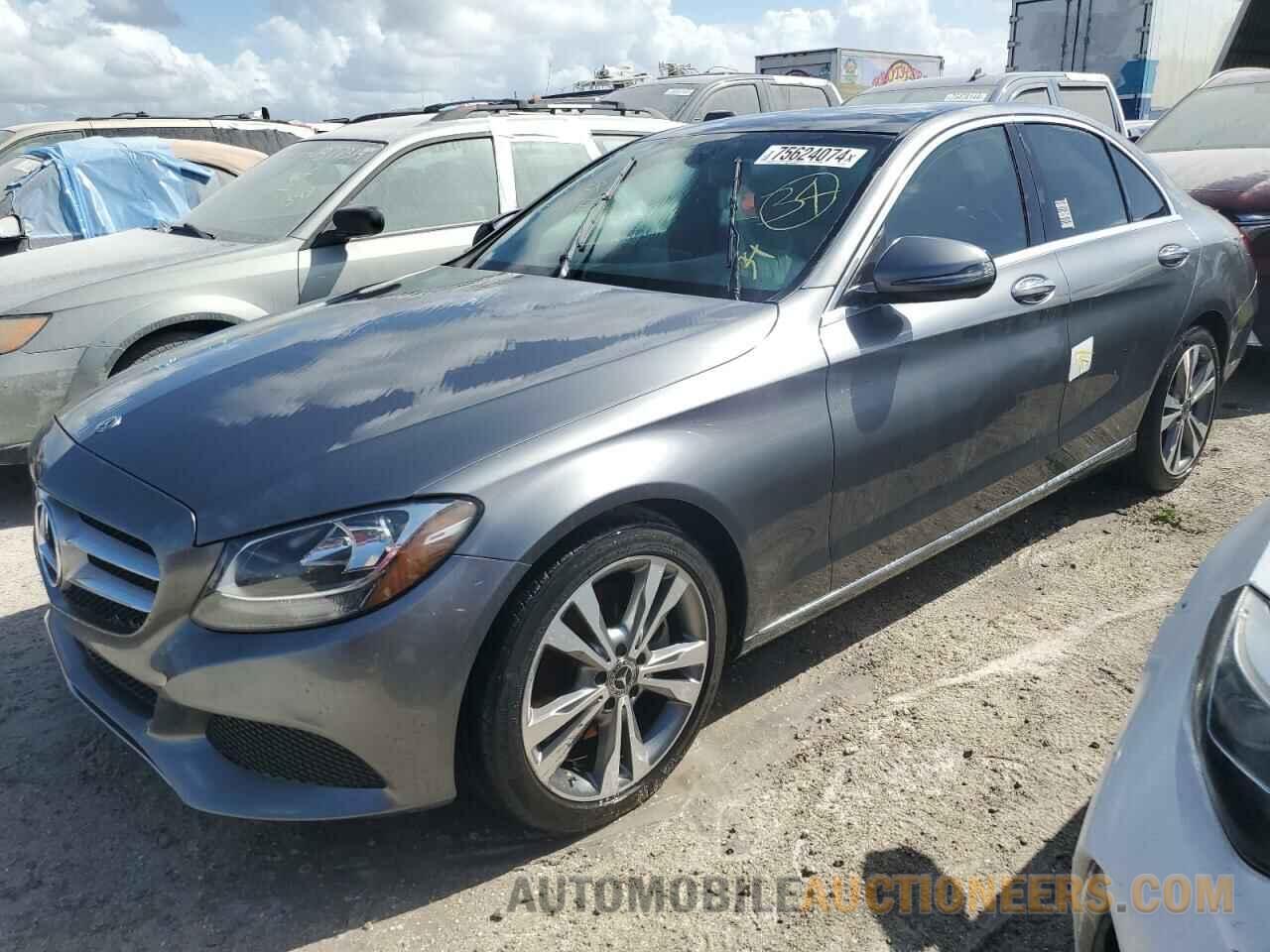 WDDWF4JB5JR390709 MERCEDES-BENZ C-CLASS 2018