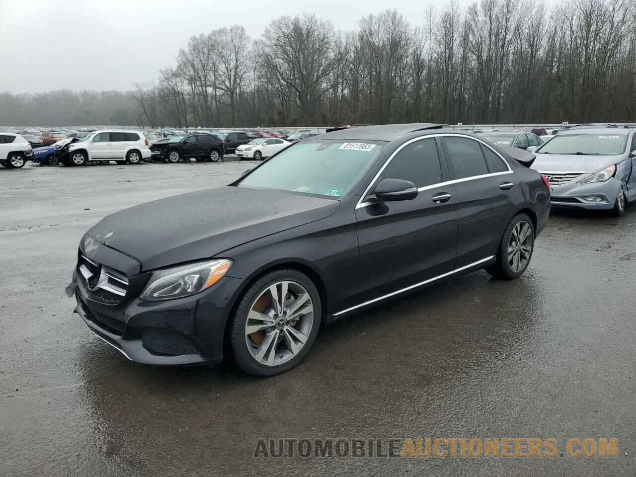 WDDWF4JB5JR393691 MERCEDES-BENZ C-CLASS 2018