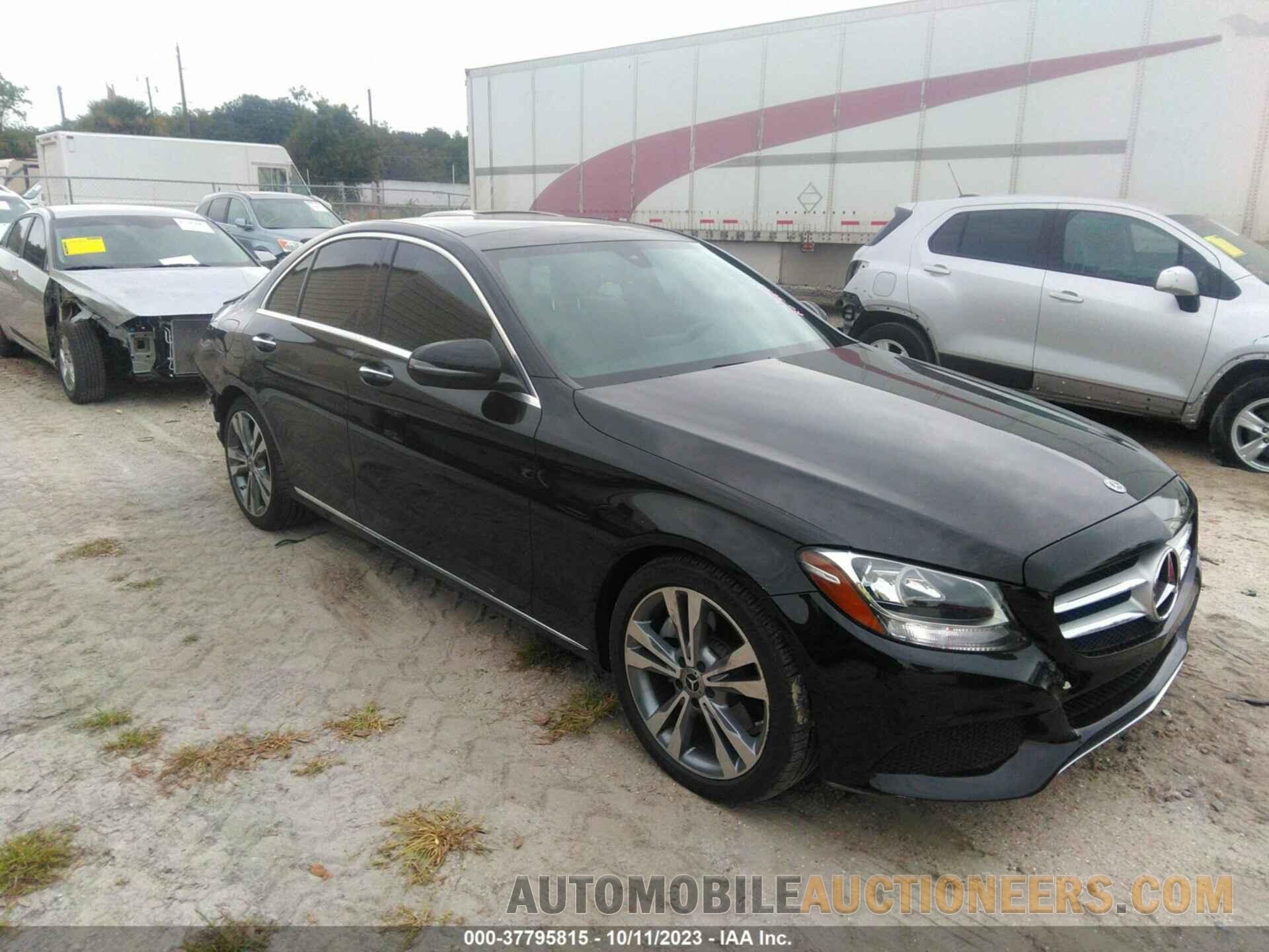 WDDWF4JB5JR394257 MERCEDES-BENZ C 2018