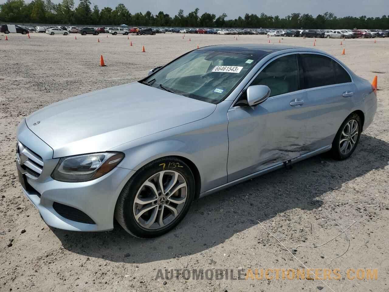 WDDWF4JB5JR400722 MERCEDES-BENZ C-CLASS 2018