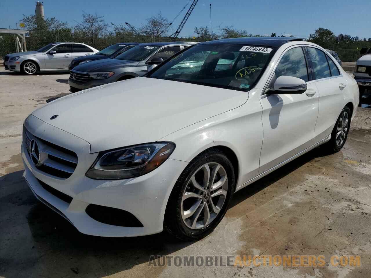 WDDWF4JB5JR400994 MERCEDES-BENZ C-CLASS 2018