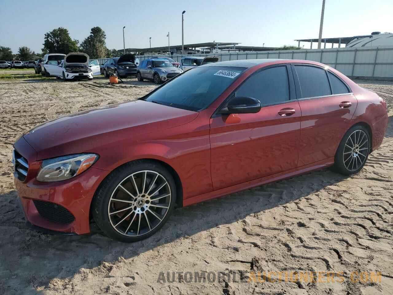 WDDWF4JB5JR404821 MERCEDES-BENZ C-CLASS 2018