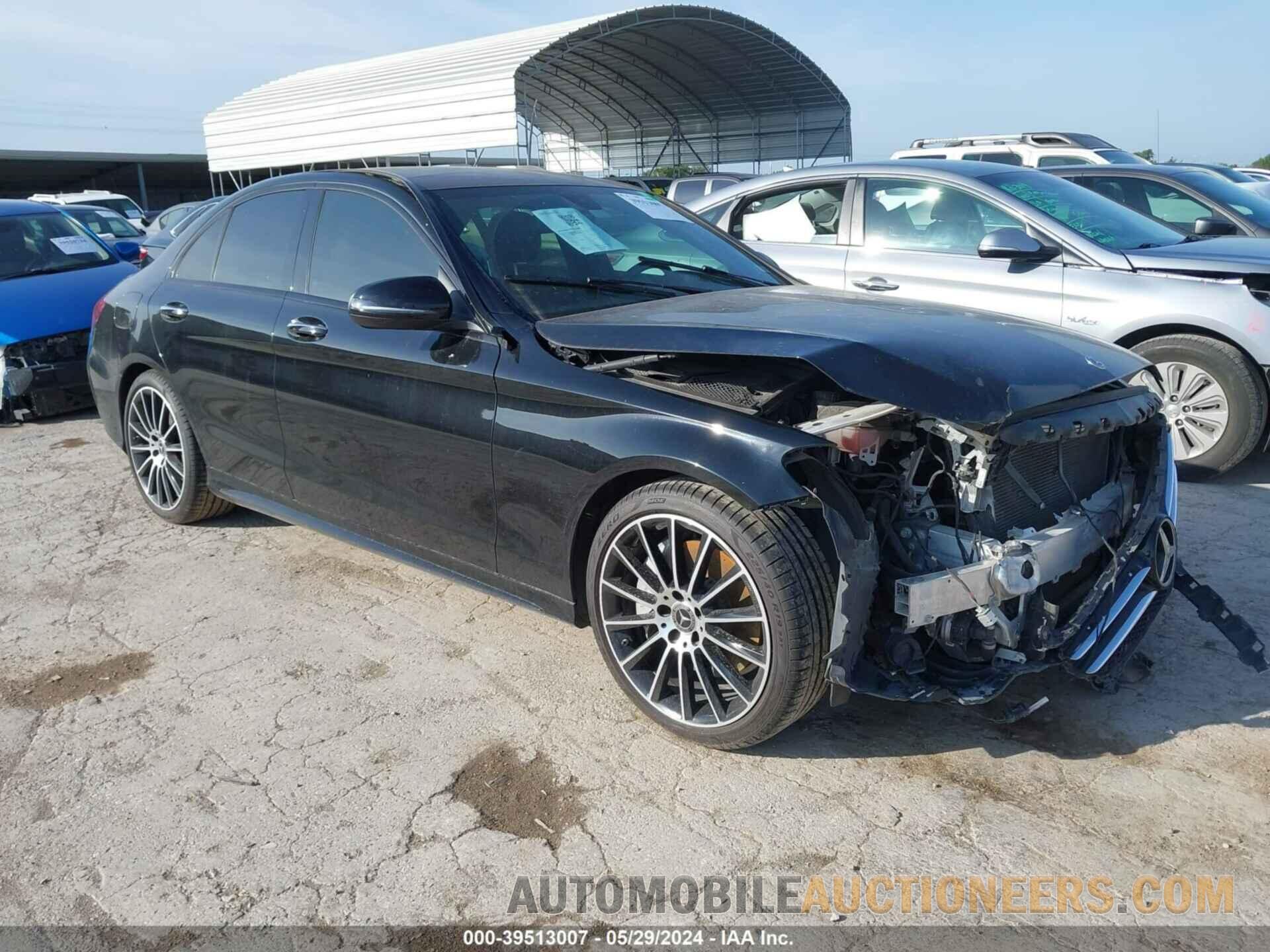 WDDWF4JB5JR405838 MERCEDES-BENZ C 300 2018