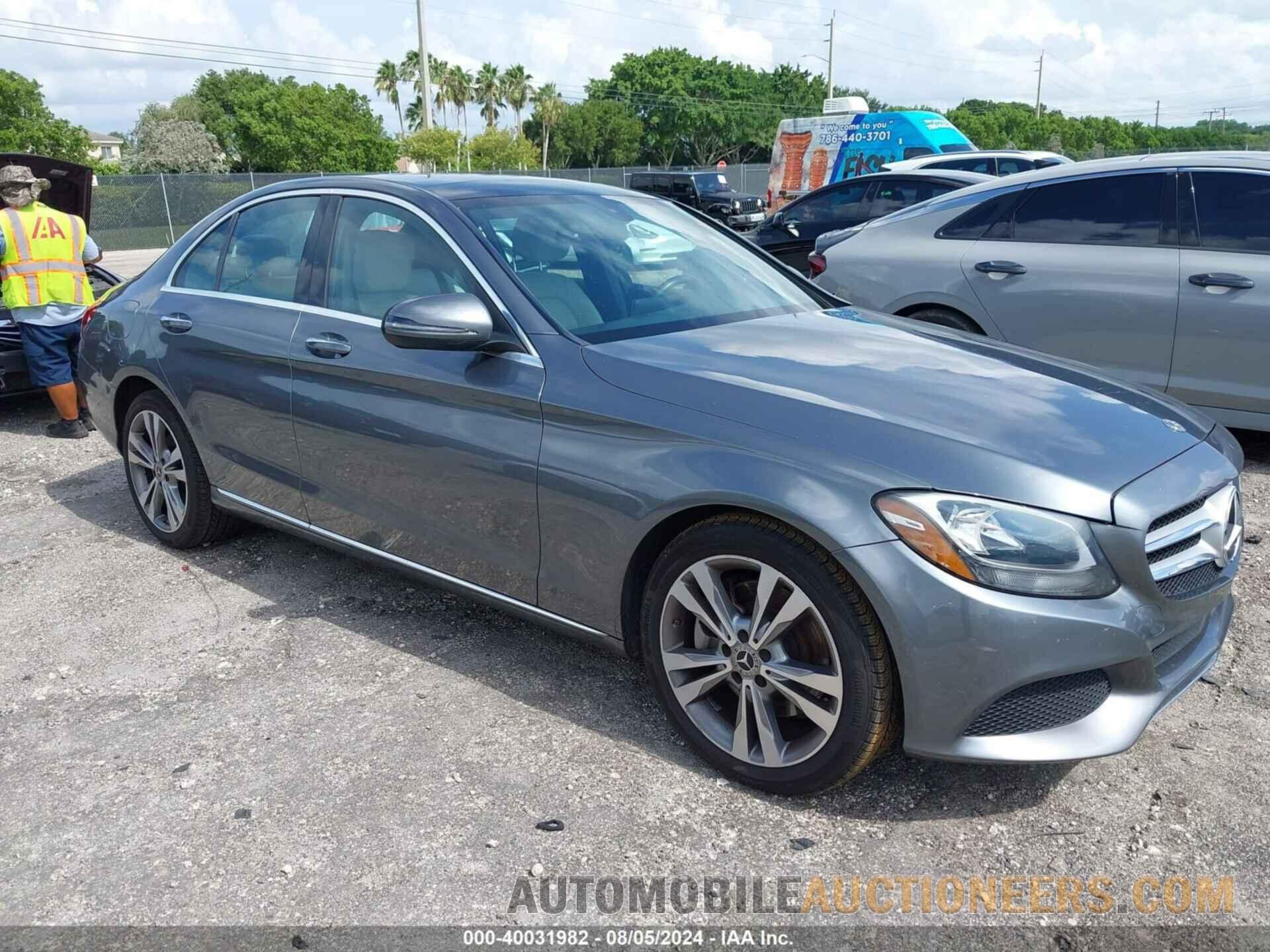 WDDWF4JB5JR411249 MERCEDES-BENZ C 300 2018