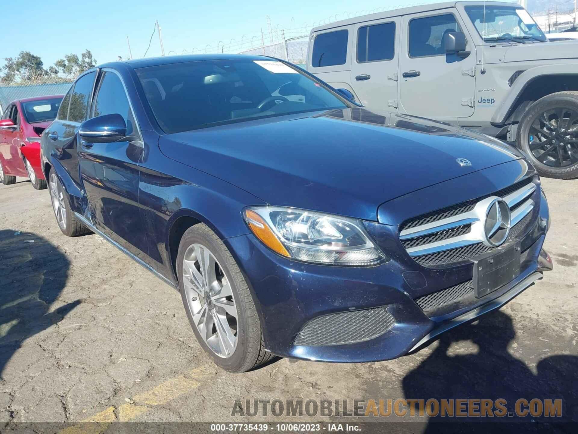 WDDWF4JB5JR411297 MERCEDES-BENZ C-CLASS 2018