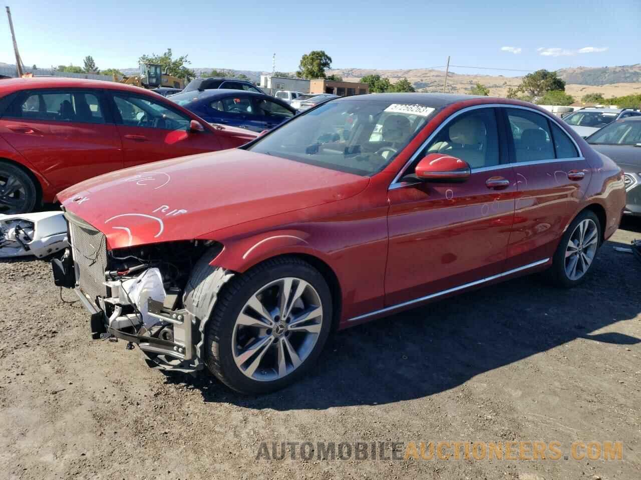 WDDWF4JB5JR412014 MERCEDES-BENZ C-CLASS 2018