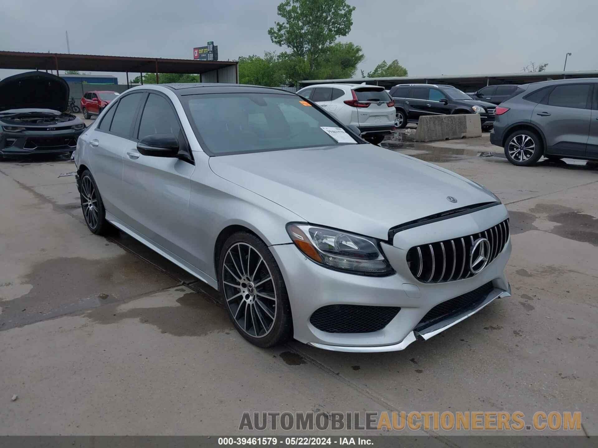 WDDWF4JB5JR415527 MERCEDES-BENZ C 300 2018