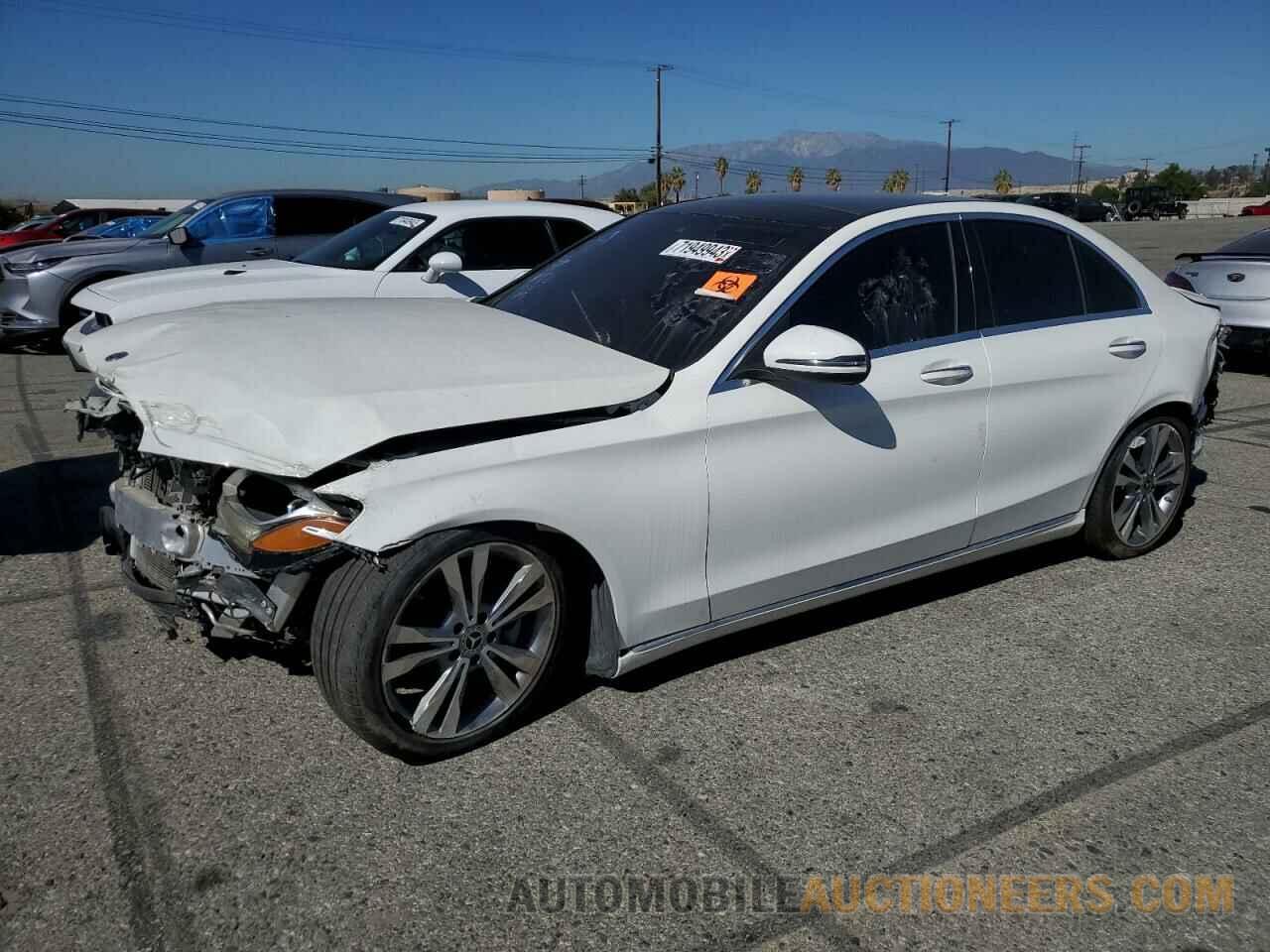 WDDWF4JB5JR419917 MERCEDES-BENZ C-CLASS 2018