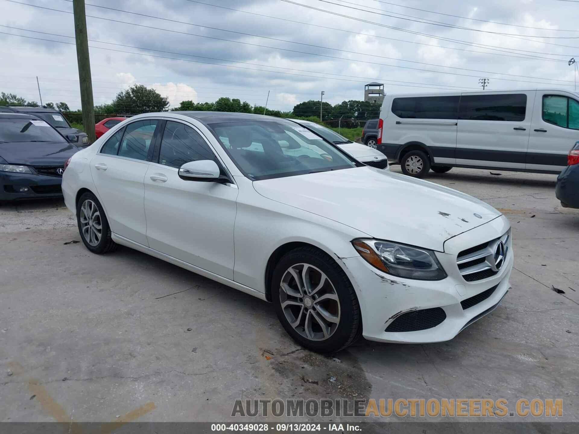 WDDWF4JB6GR146964 MERCEDES-BENZ C 300 2016