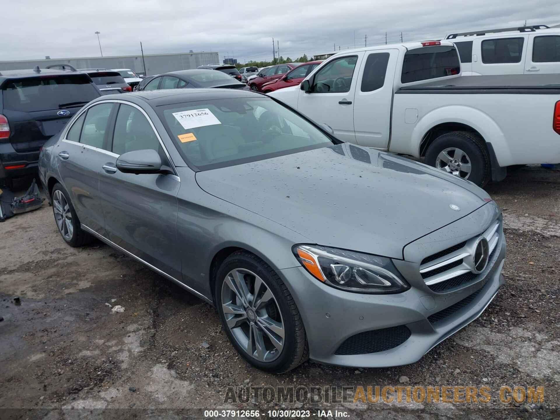 WDDWF4JB6GR180807 MERCEDES-BENZ C-CLASS 2016