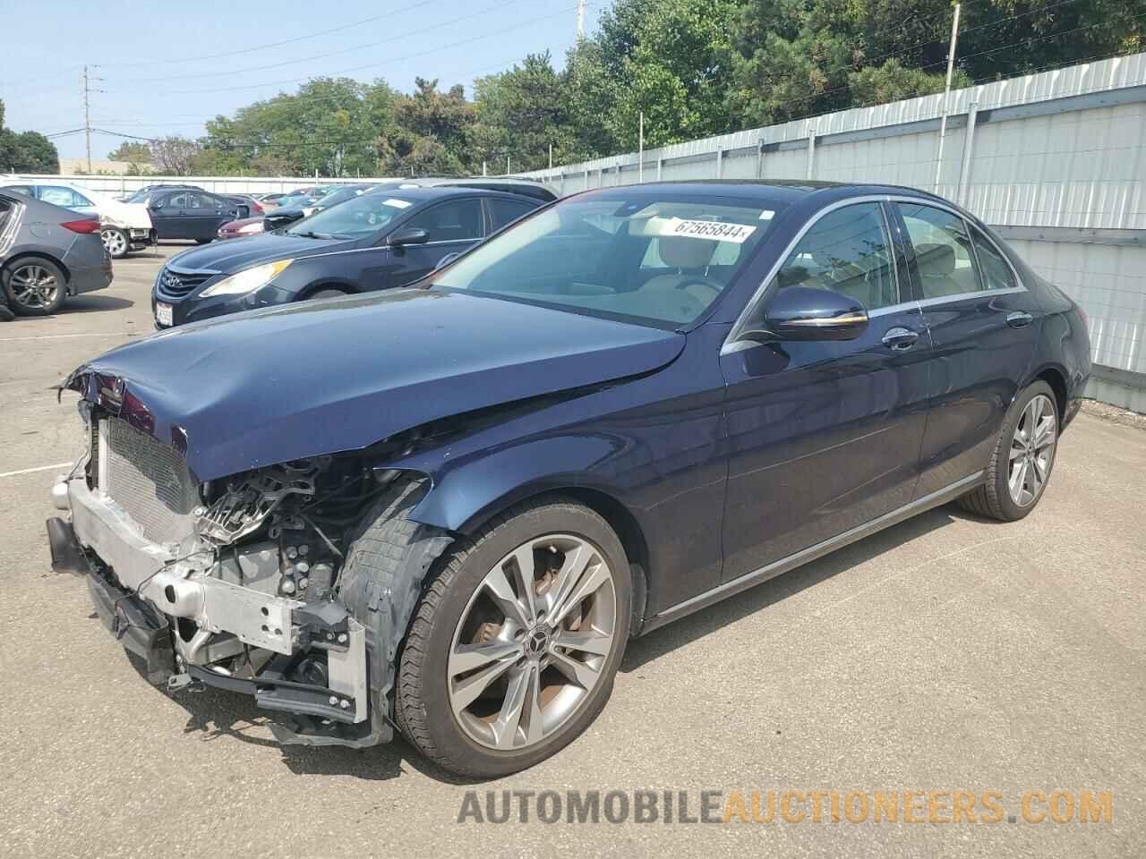 WDDWF4JB6JR329921 MERCEDES-BENZ C-CLASS 2018