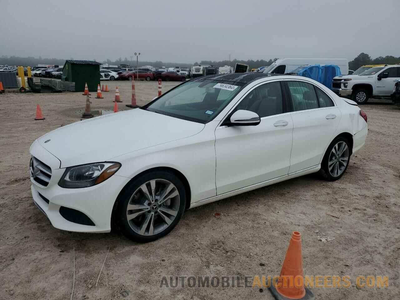 WDDWF4JB6JR351174 MERCEDES-BENZ C-CLASS 2018