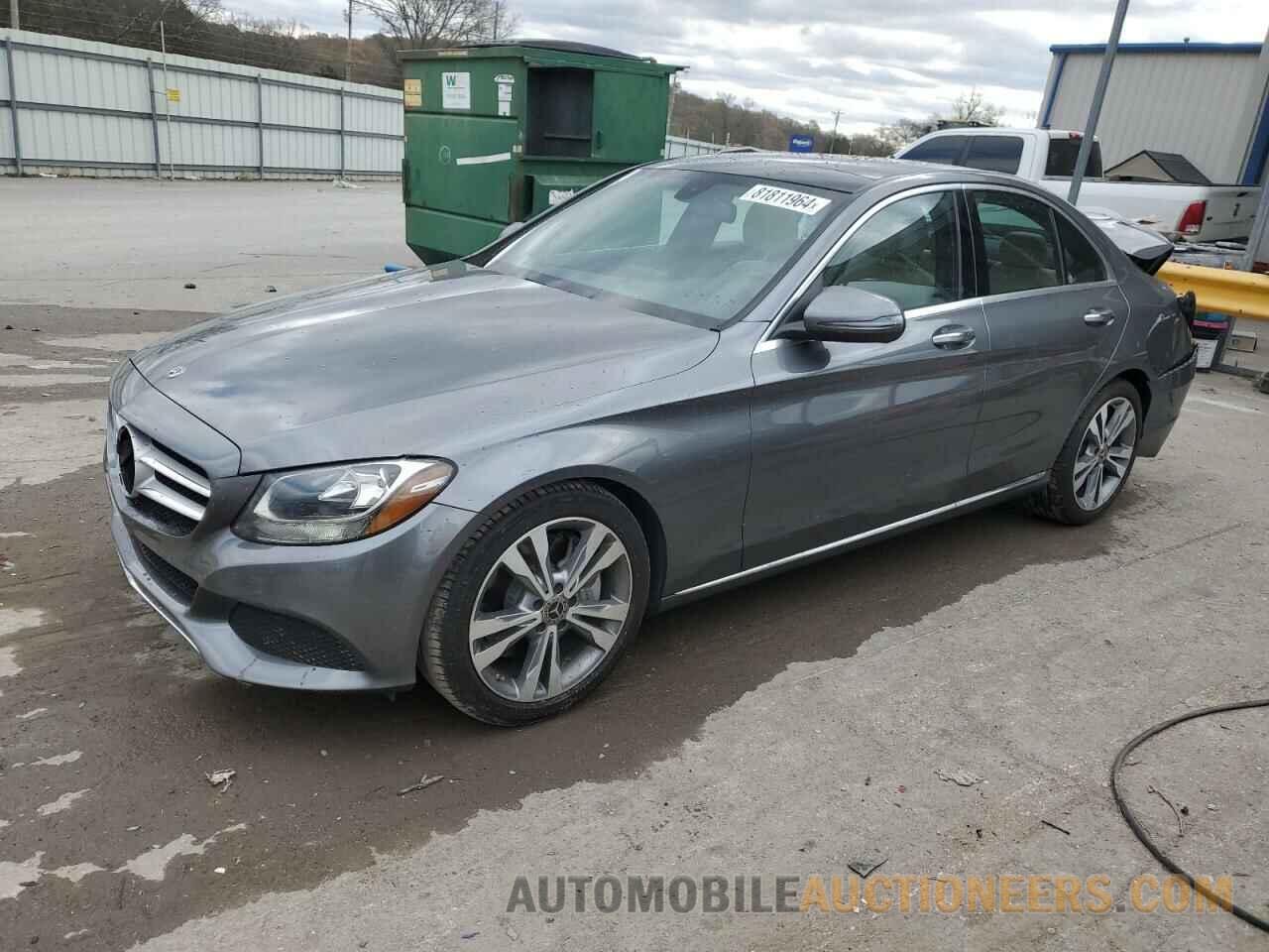 WDDWF4JB6JR351417 MERCEDES-BENZ C-CLASS 2018