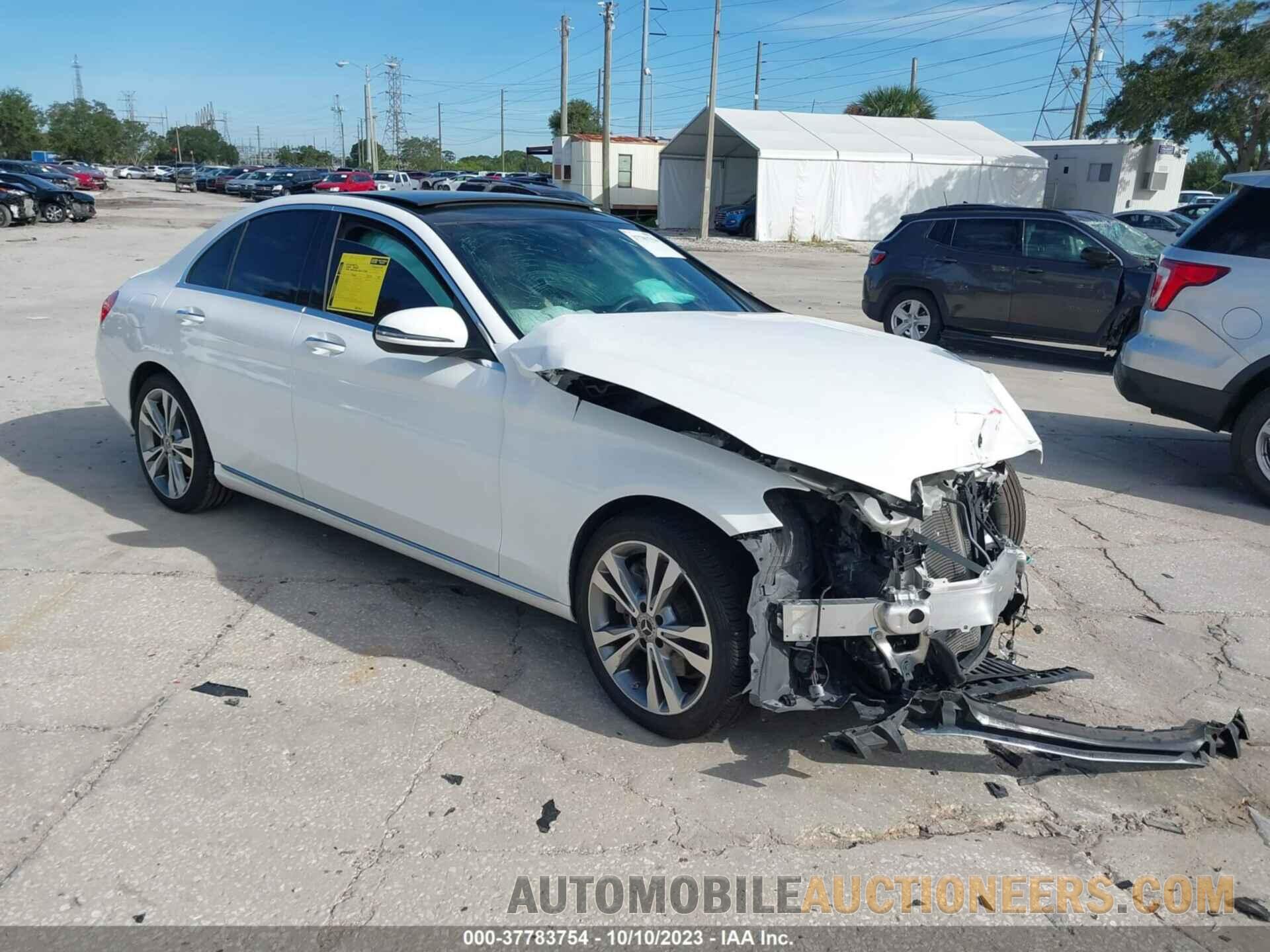 WDDWF4JB6JR353460 MERCEDES-BENZ C 2018