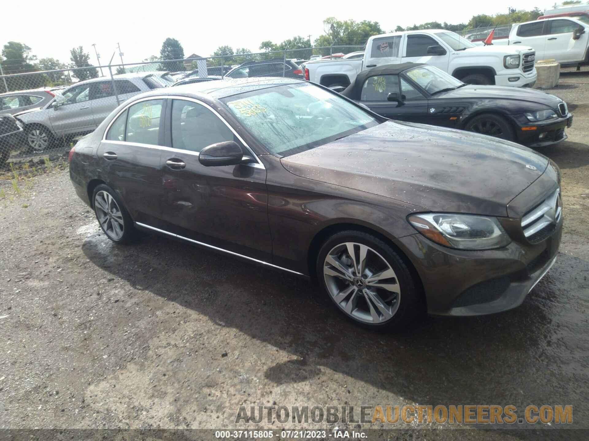 WDDWF4JB6JR369979 MERCEDES-BENZ C-CLASS 2018