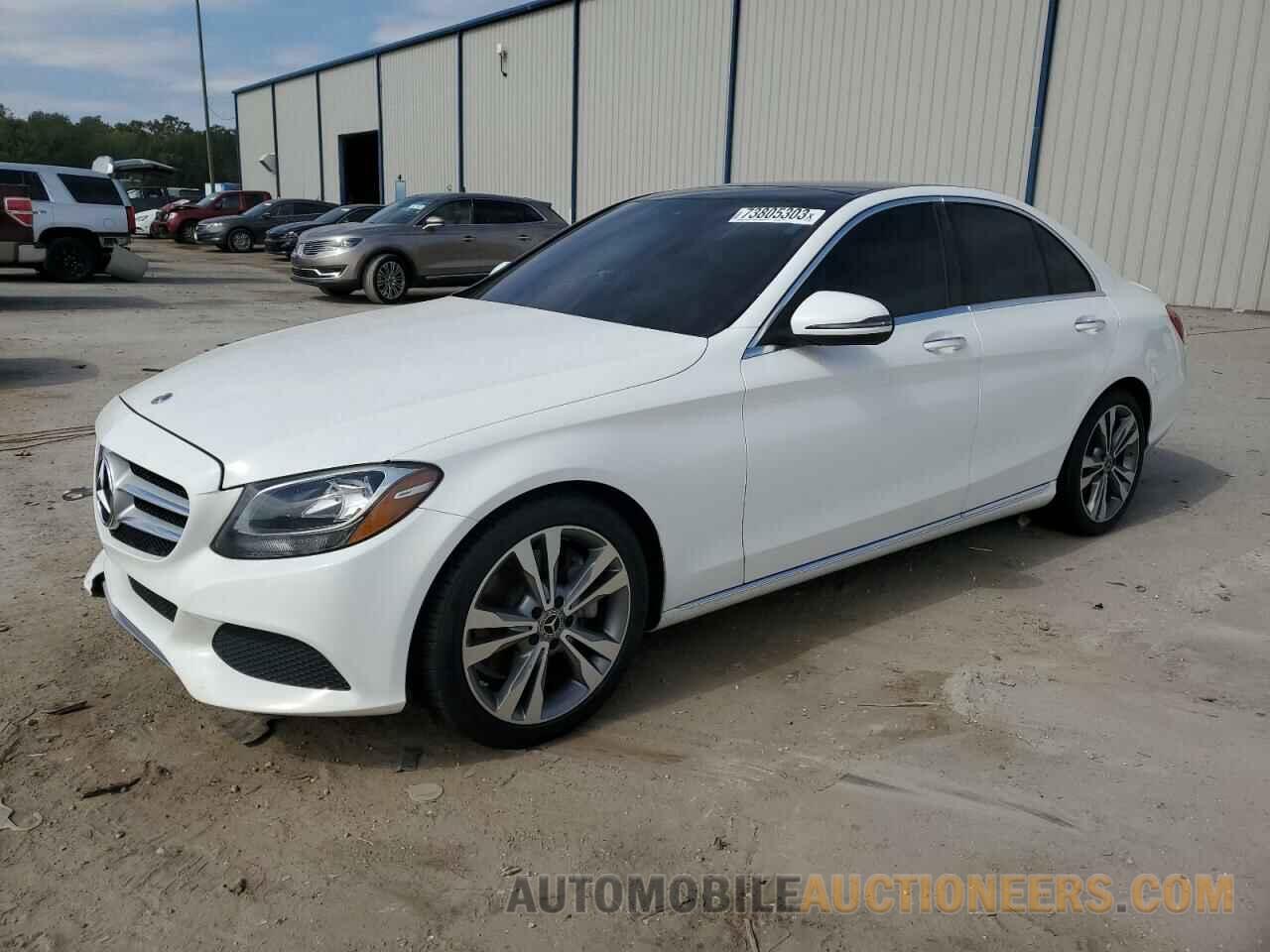 WDDWF4JB6JR373286 MERCEDES-BENZ C-CLASS 2018