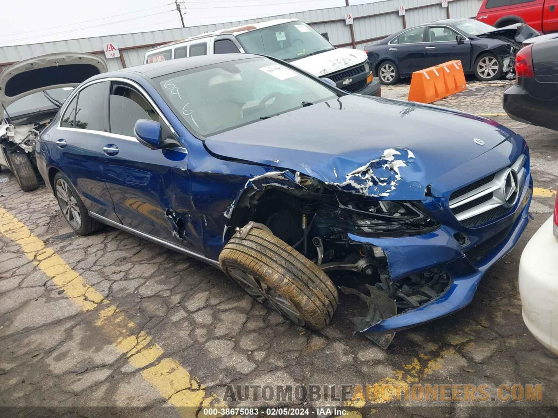 WDDWF4JB6JR386961 MERCEDES-BENZ C 300 2018