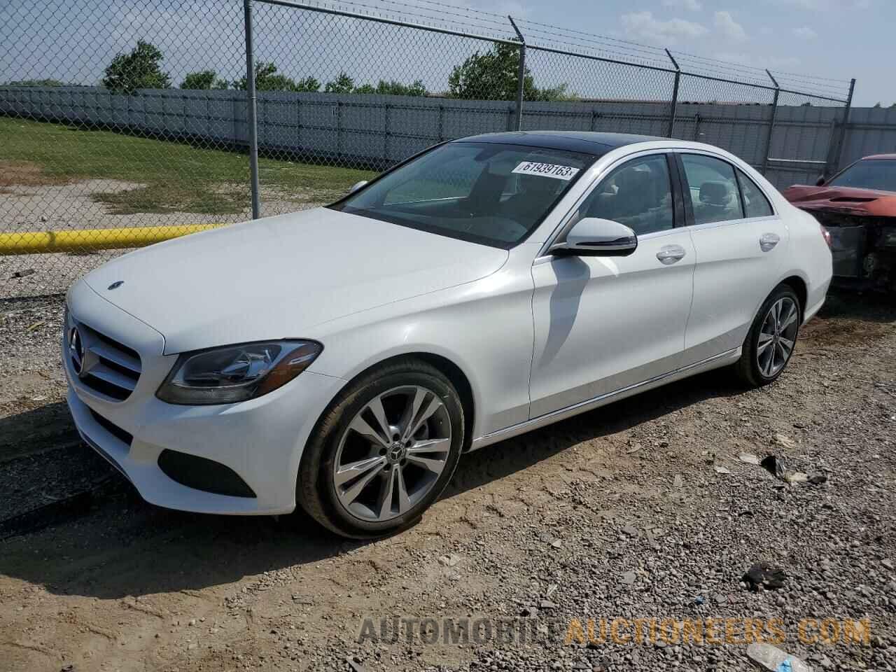 WDDWF4JB6JR391352 MERCEDES-BENZ C-CLASS 2018