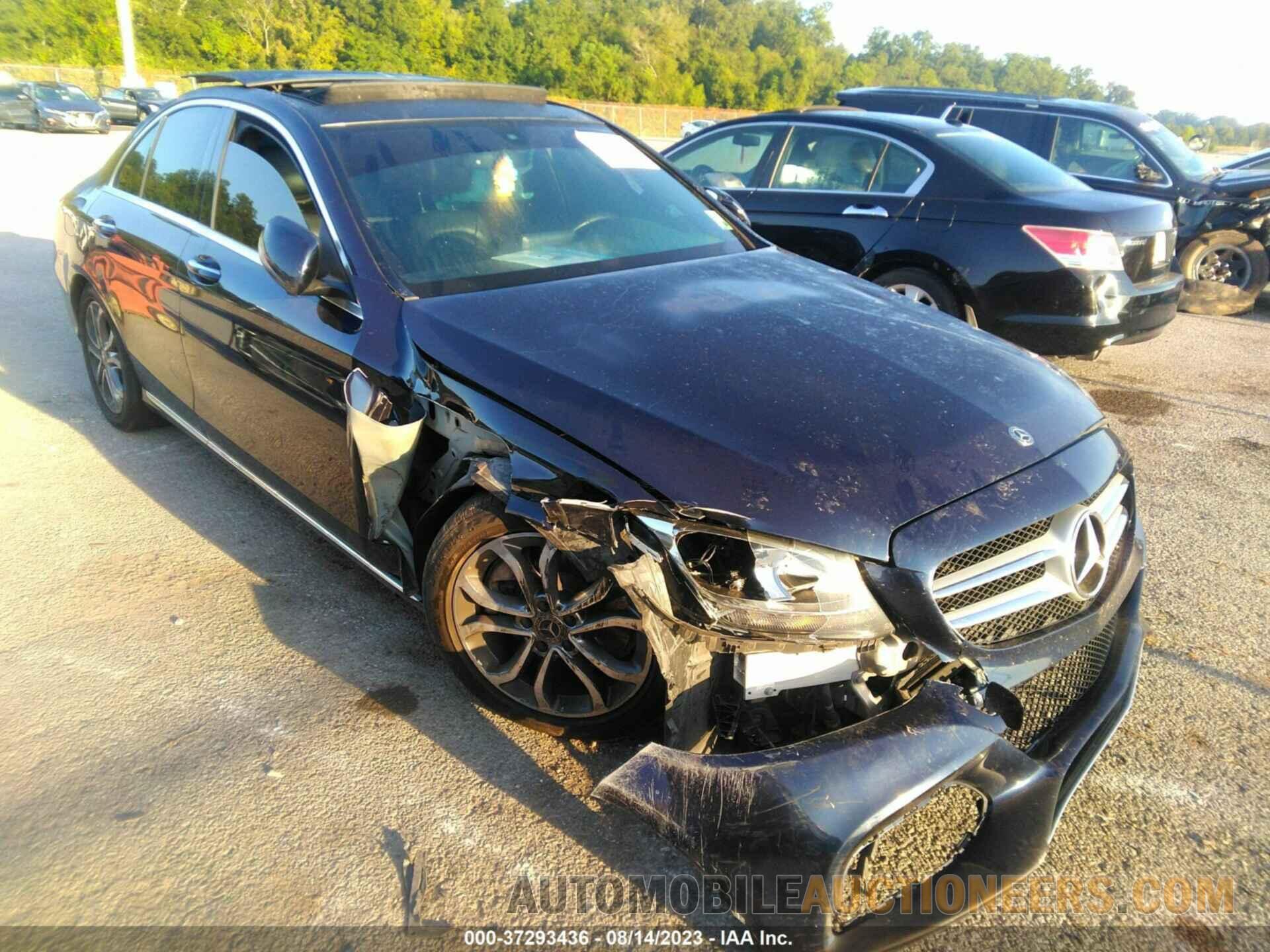 WDDWF4JB6JR392064 MERCEDES-BENZ C-CLASS 2018