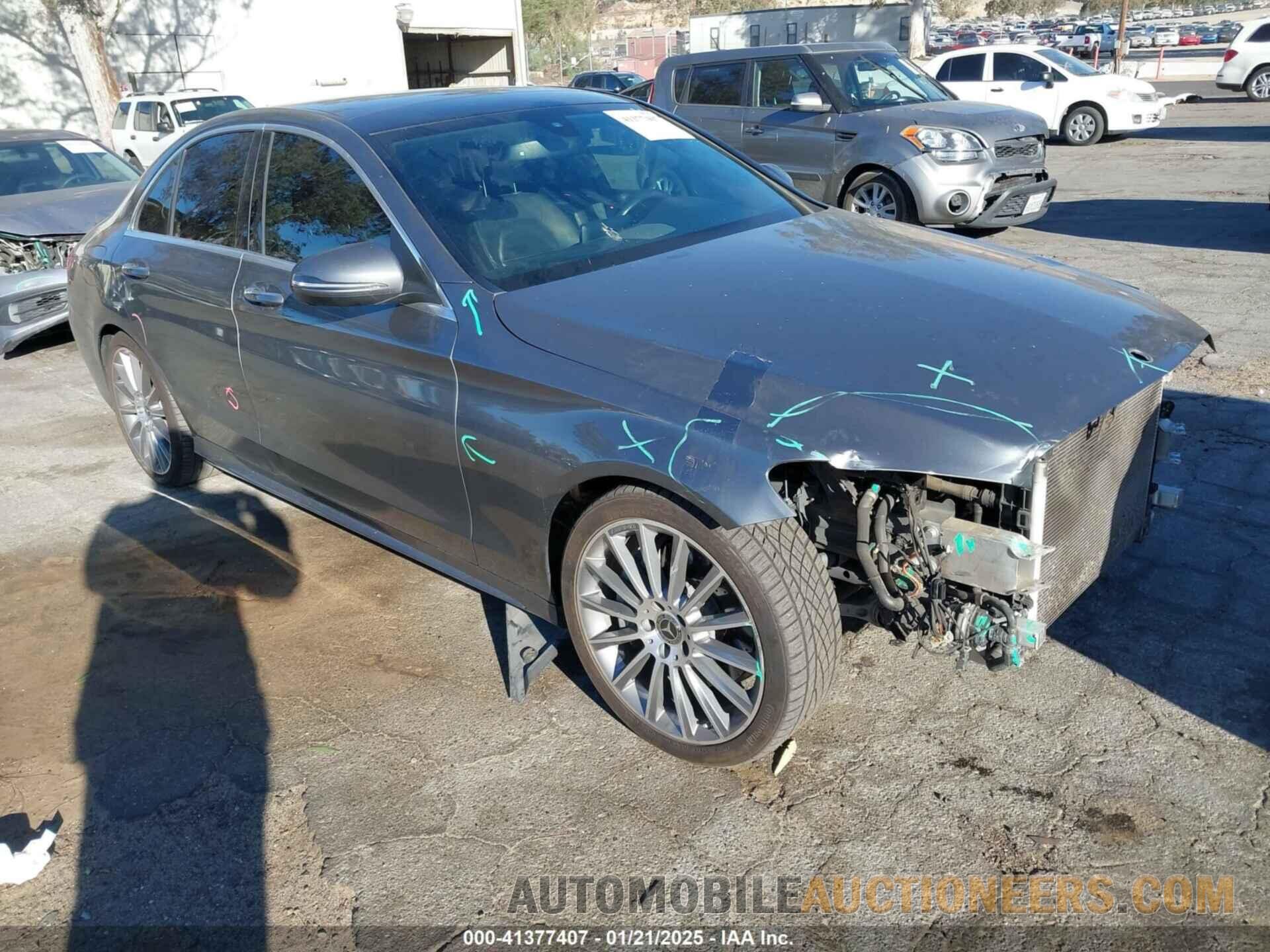 WDDWF4JB6JR405492 MERCEDES-BENZ C 300 2018