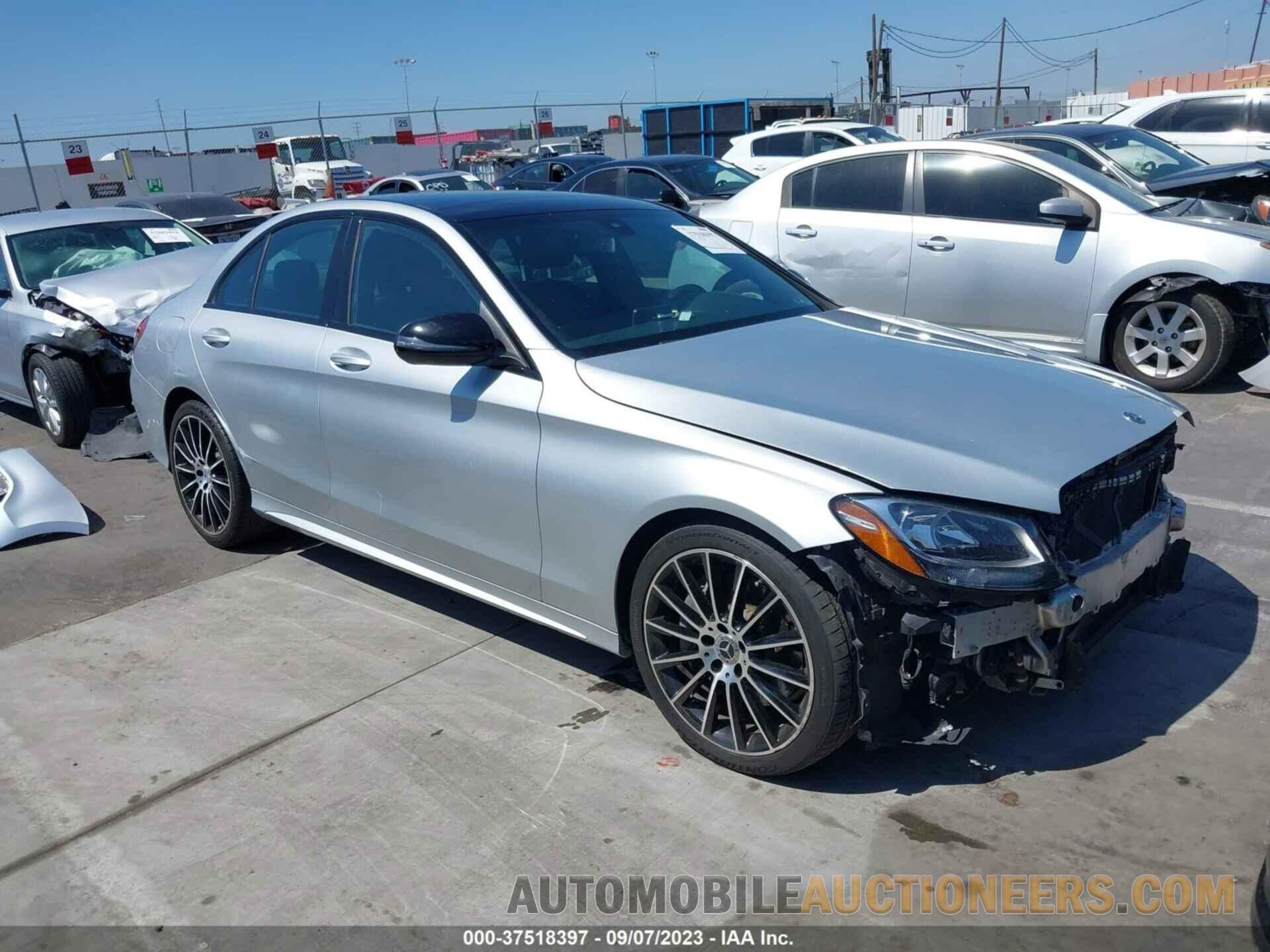 WDDWF4JB6JR408263 MERCEDES-BENZ C-CLASS 2018