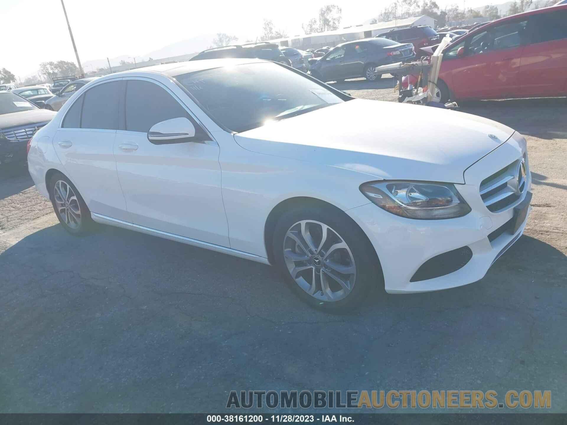 WDDWF4JB6JR414676 MERCEDES-BENZ C 300 2018