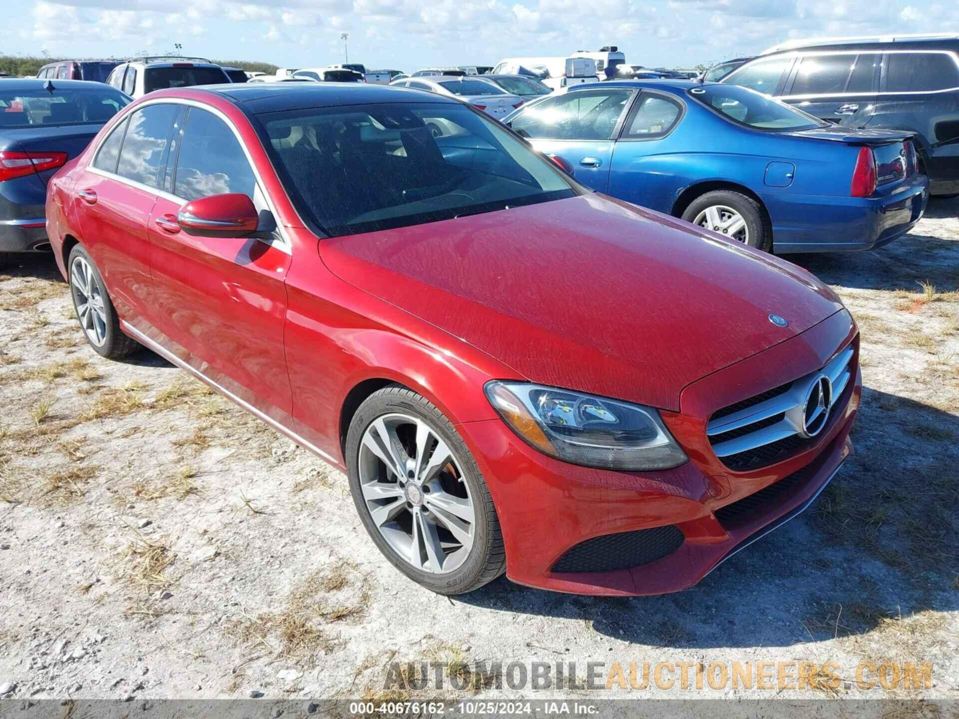 WDDWF4JB7GR147184 MERCEDES-BENZ C 300 2016