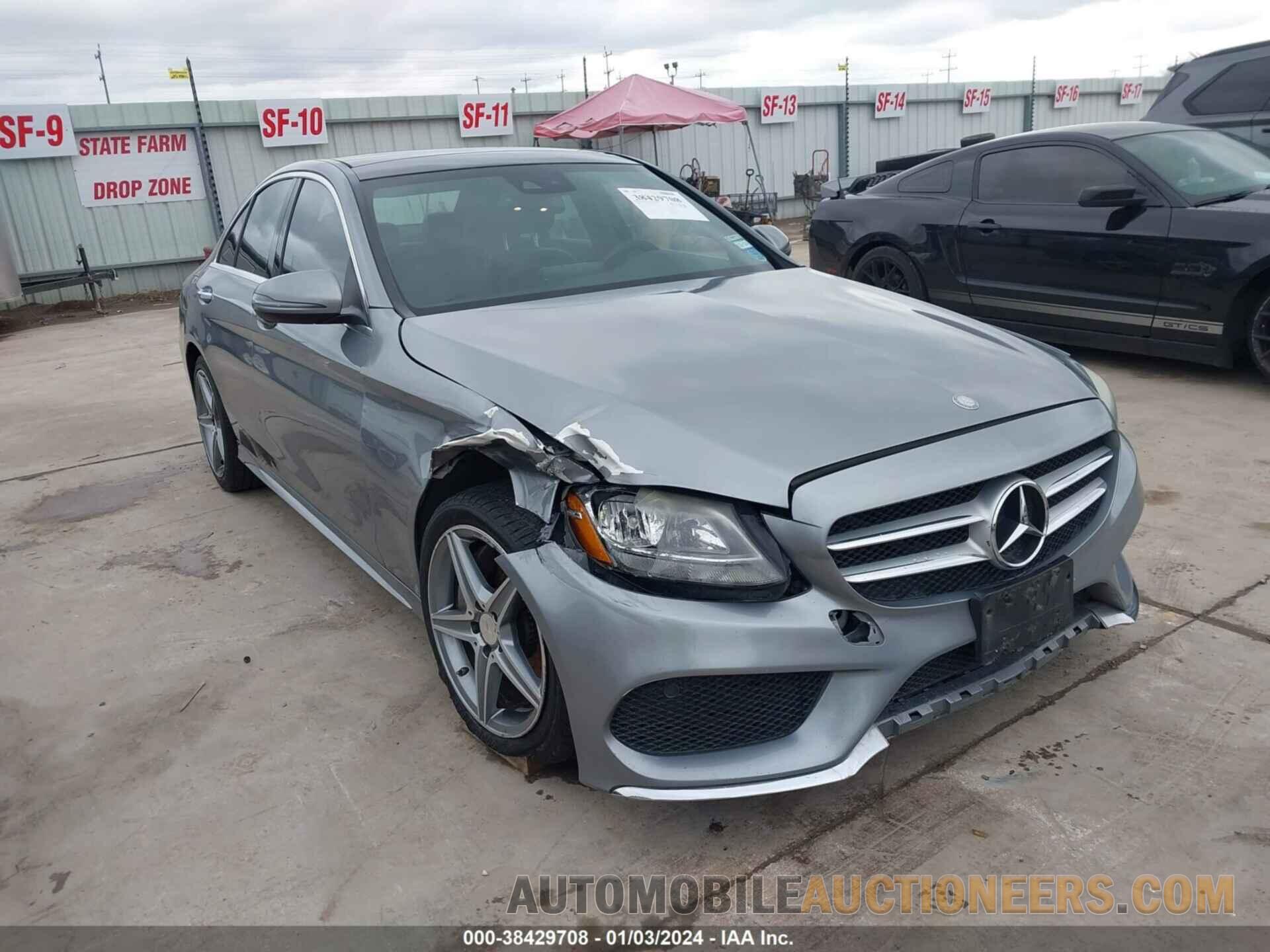 WDDWF4JB7GR168262 MERCEDES-BENZ C 2016