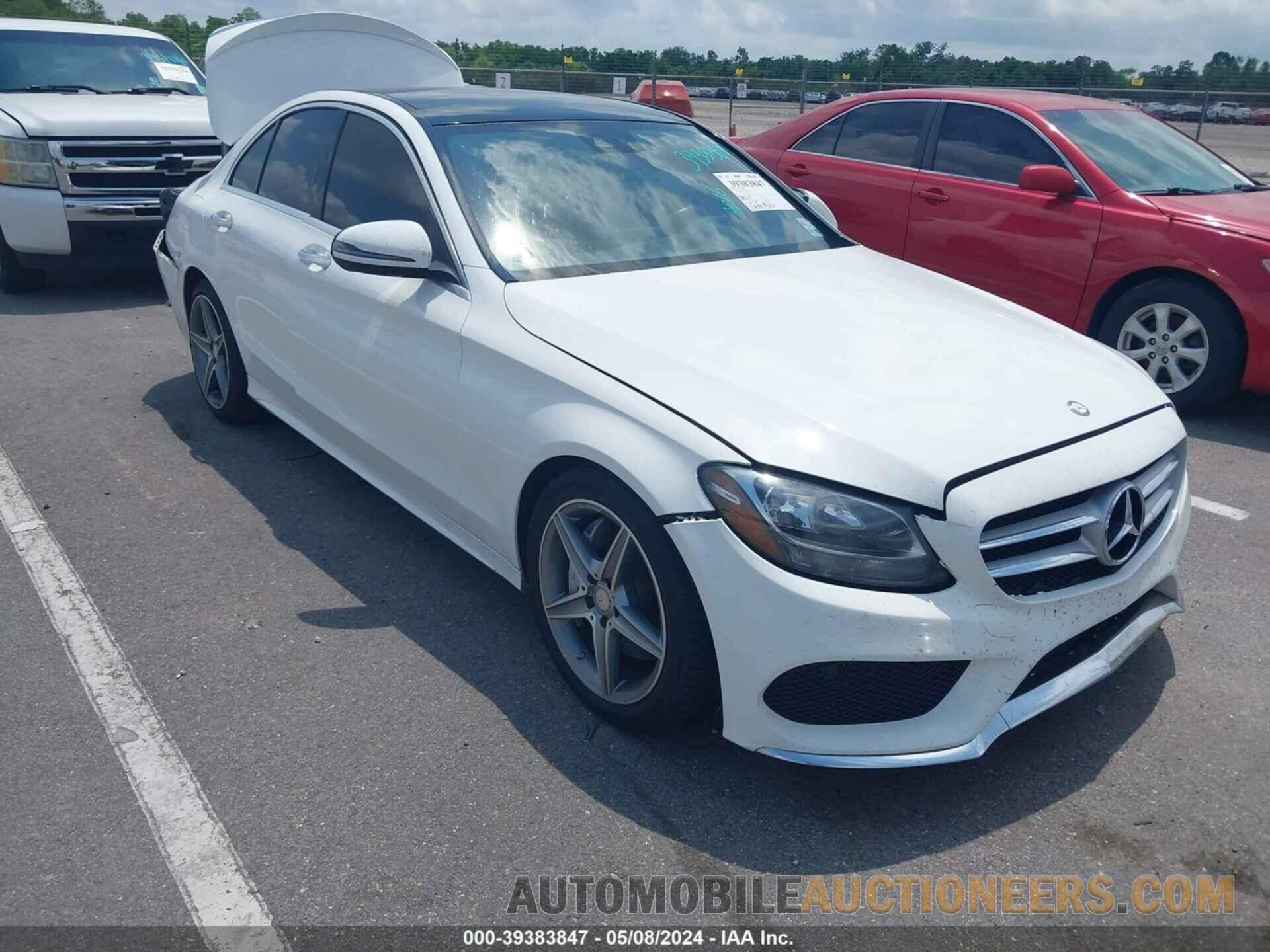 WDDWF4JB7GR178595 MERCEDES-BENZ C 300 2016