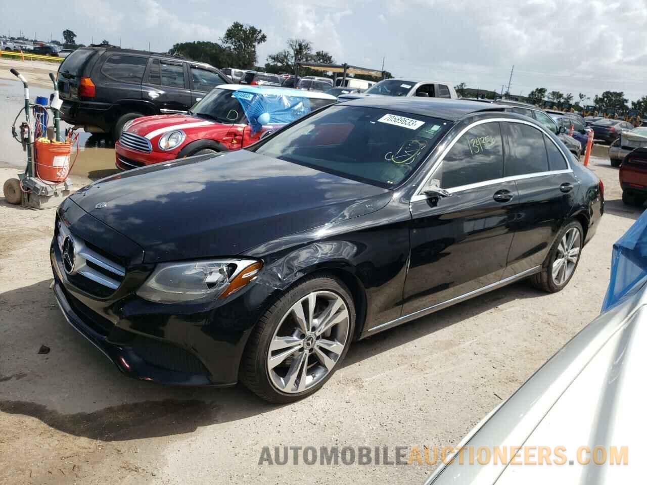 WDDWF4JB7JR333878 MERCEDES-BENZ C-CLASS 2018