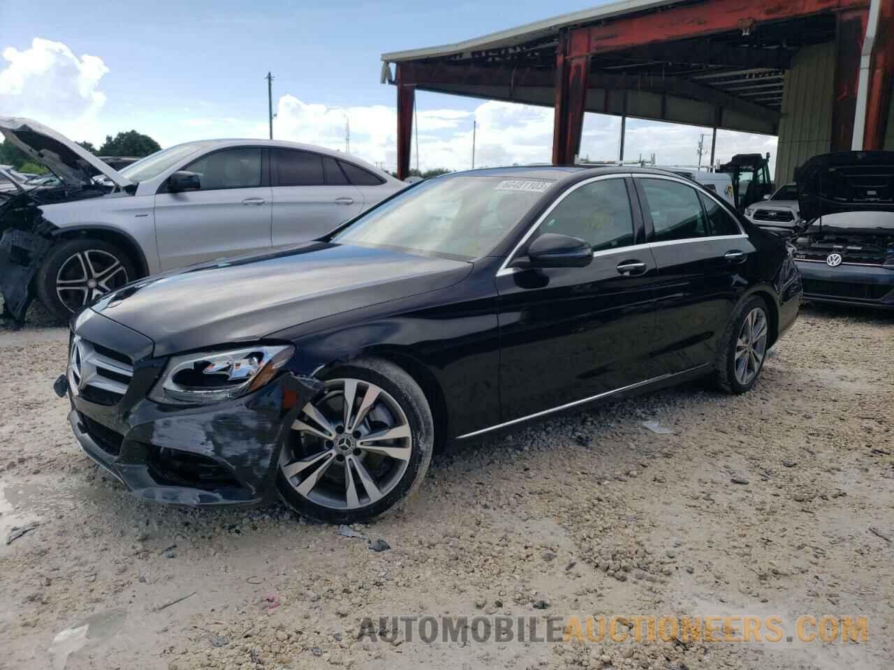 WDDWF4JB7JR378075 MERCEDES-BENZ C-CLASS 2018