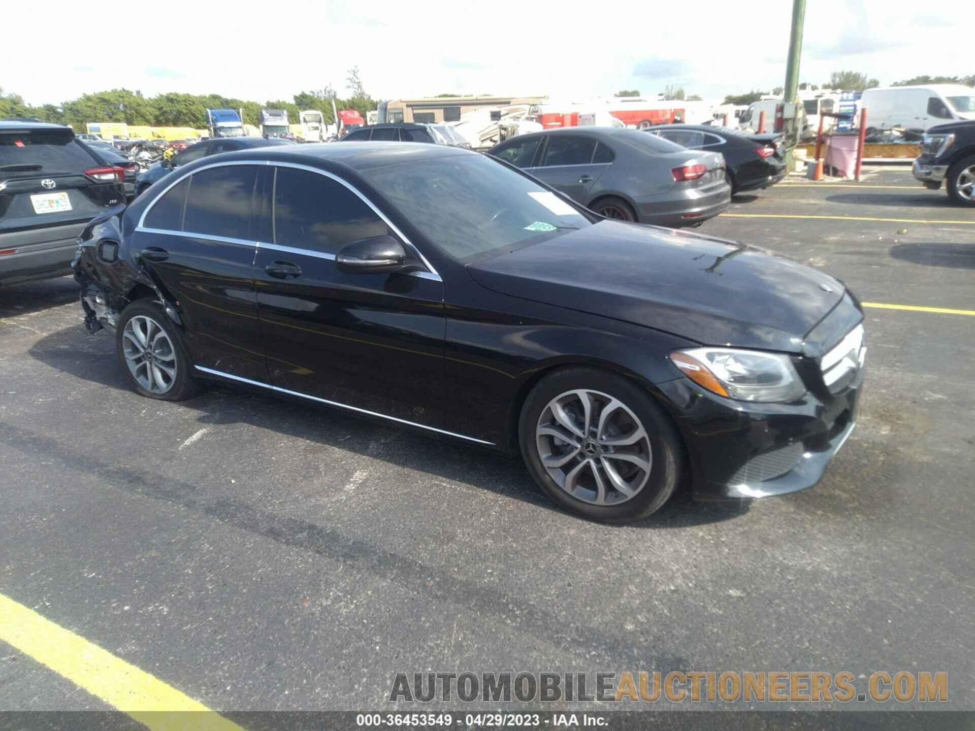 WDDWF4JB7JR405985 MERCEDES-BENZ C-CLASS 2018