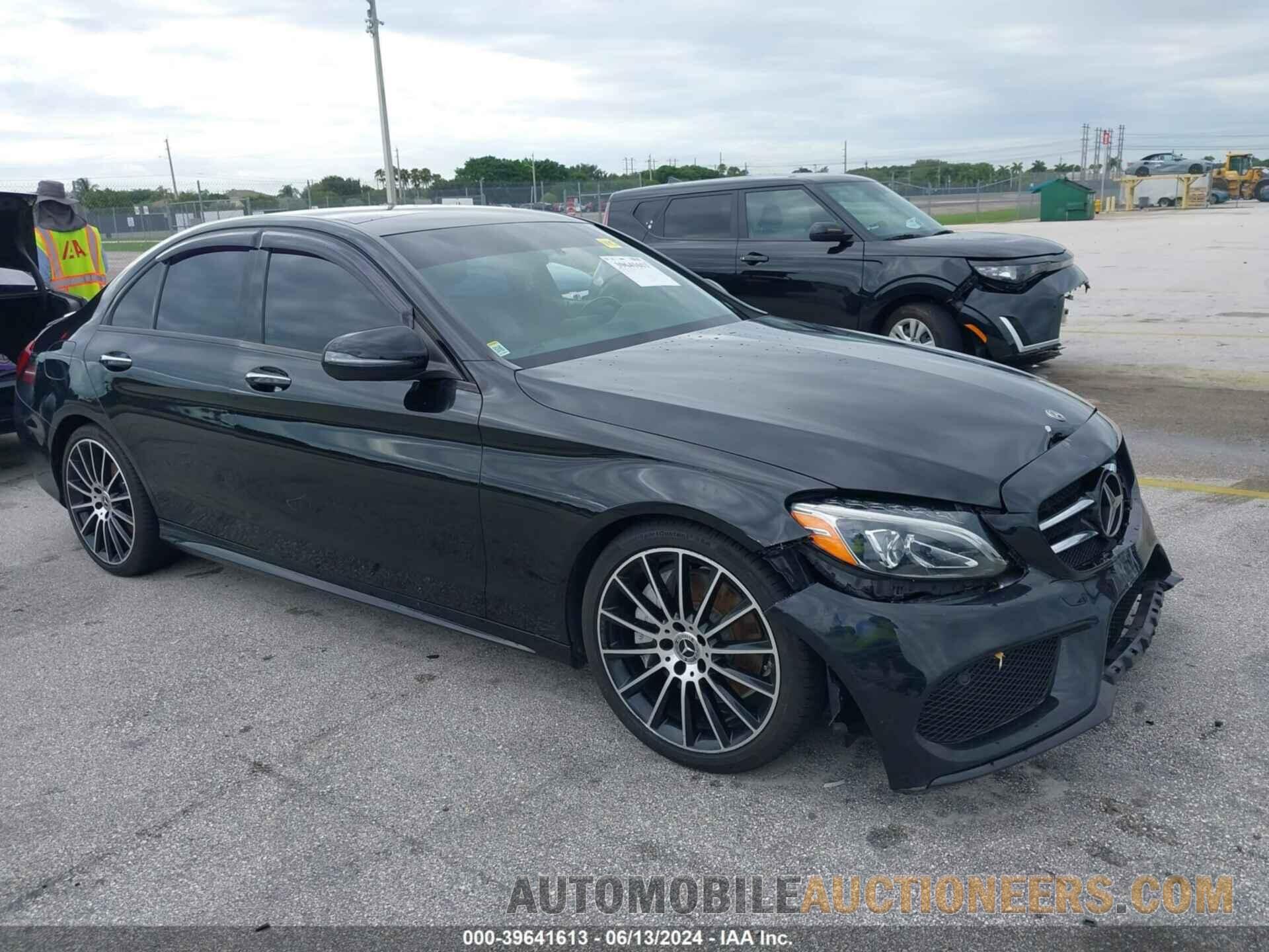 WDDWF4JB7JR415903 MERCEDES-BENZ C 2018