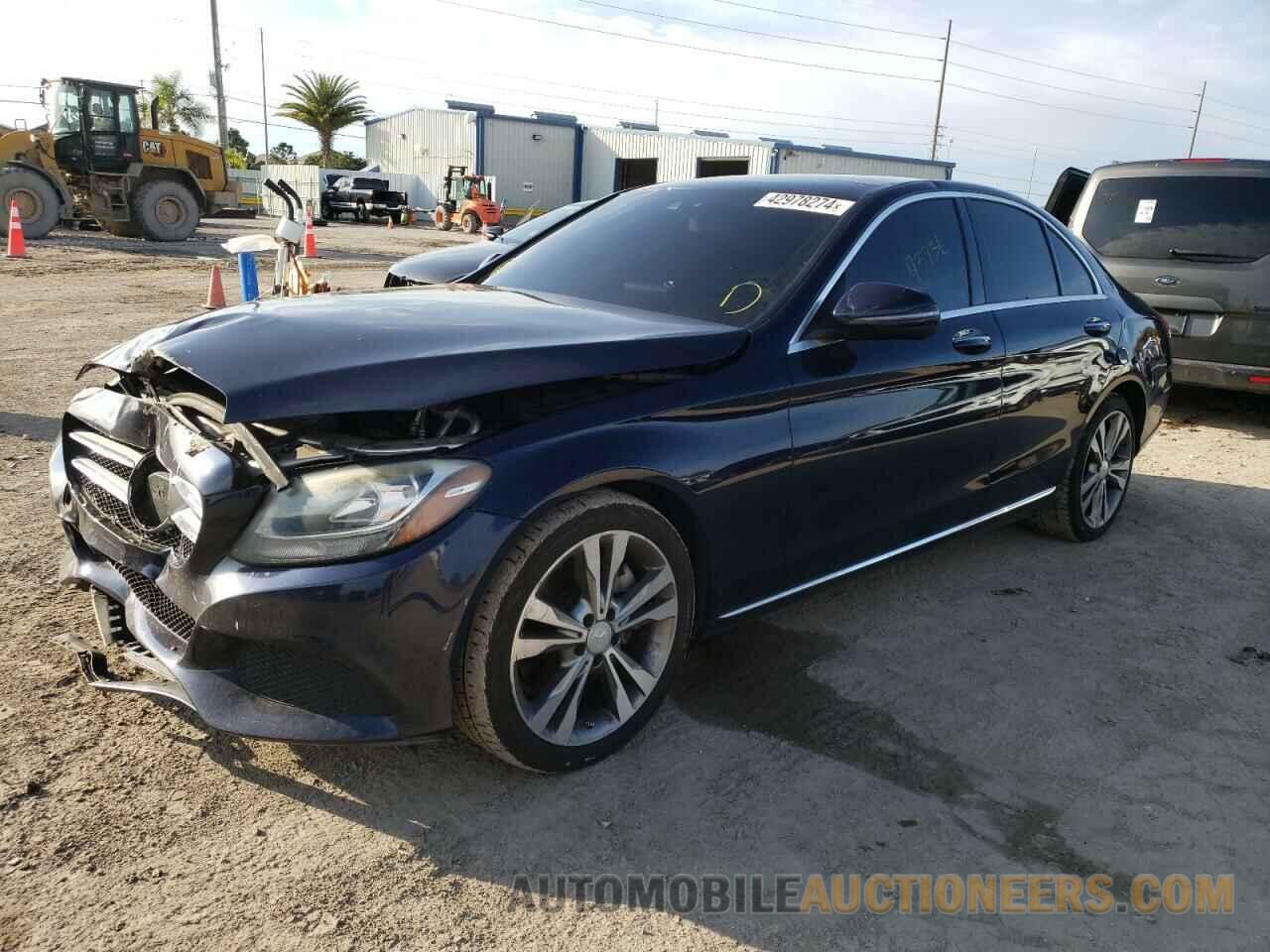 WDDWF4JB8GR136825 MERCEDES-BENZ C-CLASS 2016