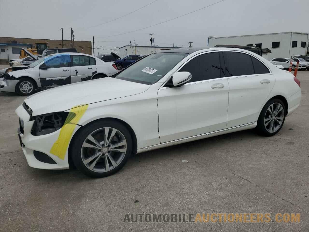 WDDWF4JB8GR159876 MERCEDES-BENZ C-CLASS 2016