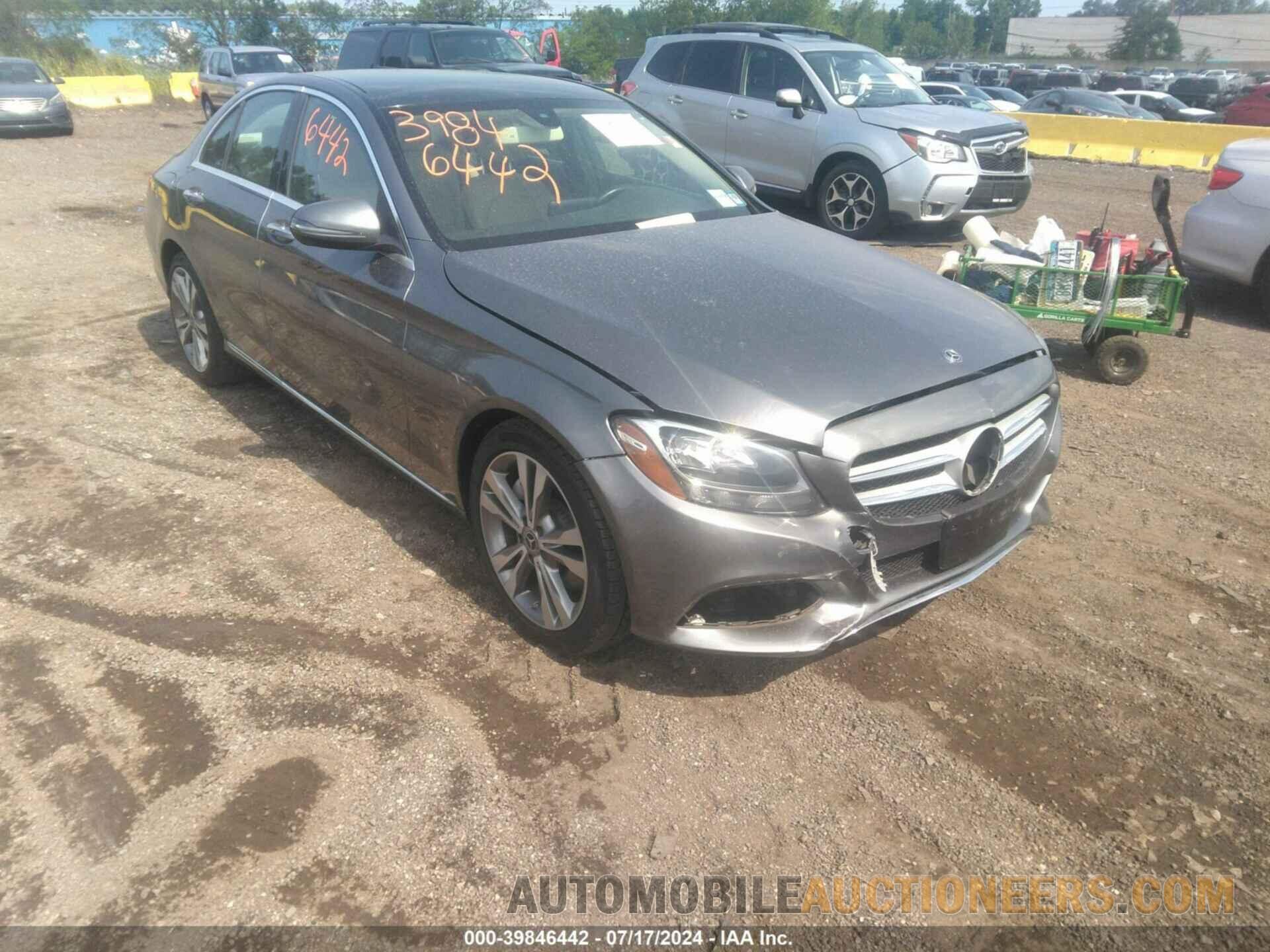 WDDWF4JB8JR317446 MERCEDES-BENZ C 300 2018