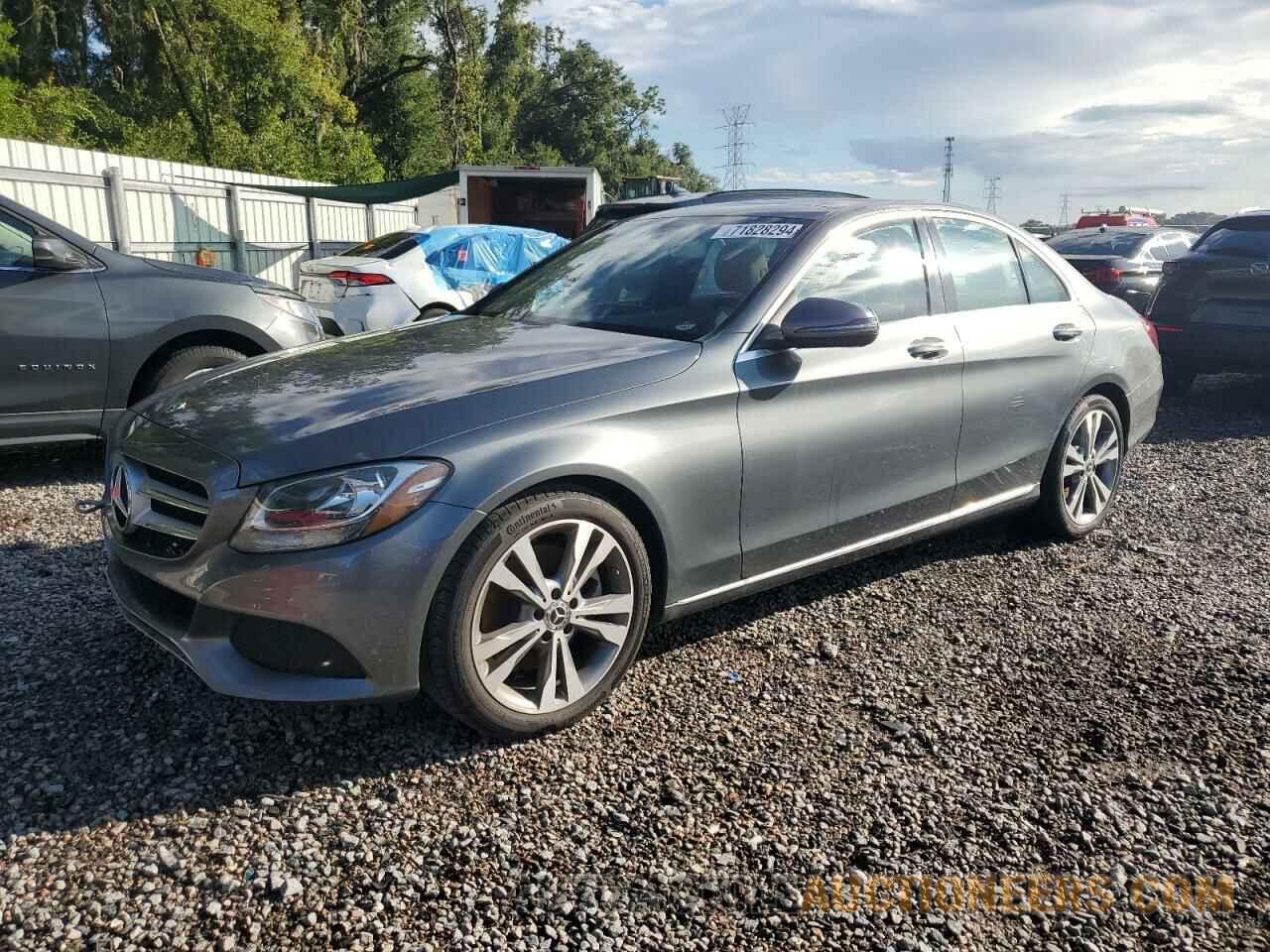 WDDWF4JB8JR318483 MERCEDES-BENZ C-CLASS 2018