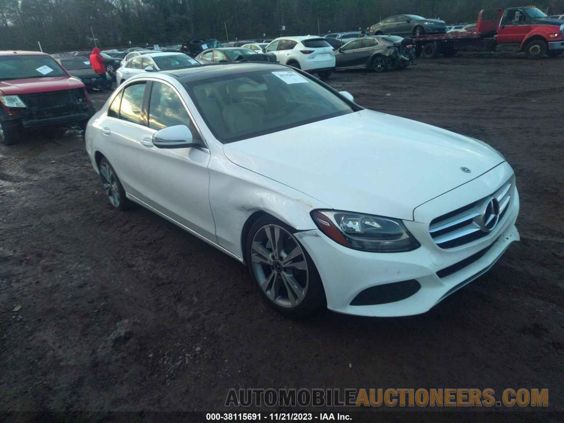 WDDWF4JB8JR350043 MERCEDES-BENZ C 300 2018