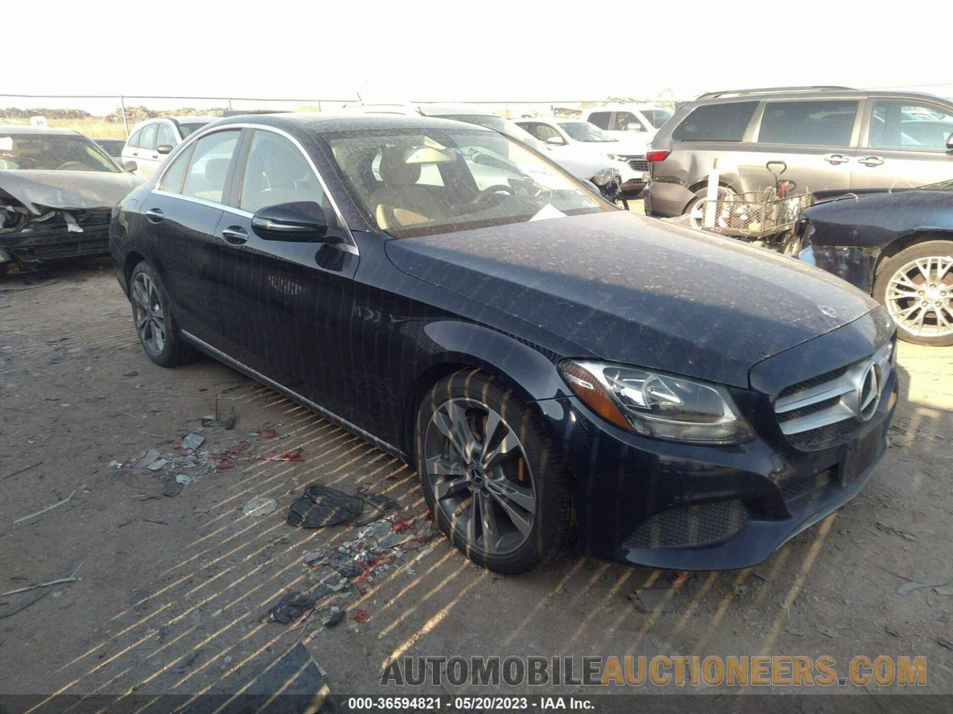 WDDWF4JB8JR361592 MERCEDES-BENZ C-CLASS 2018