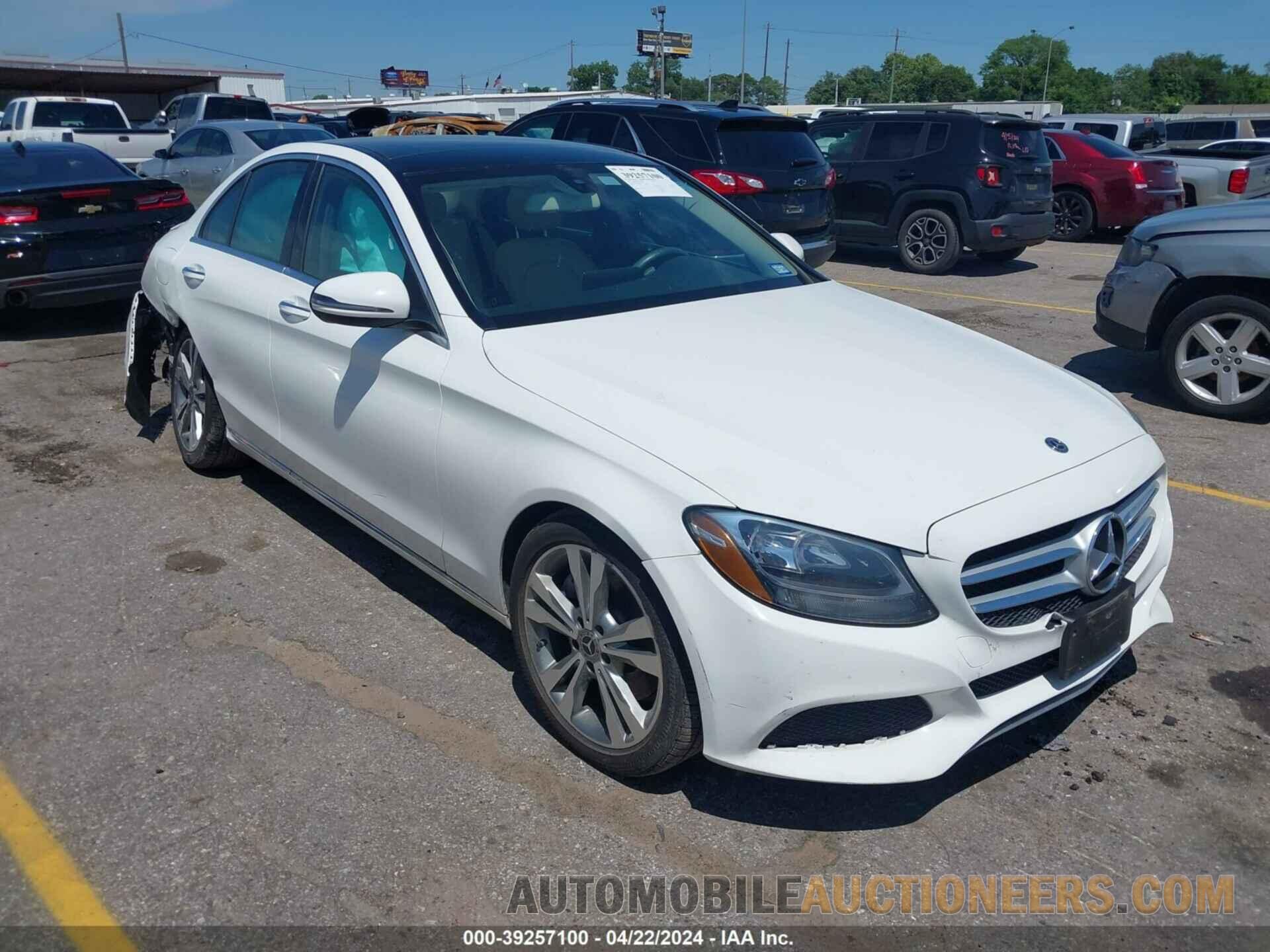 WDDWF4JB8JR376769 MERCEDES-BENZ C 300 2018