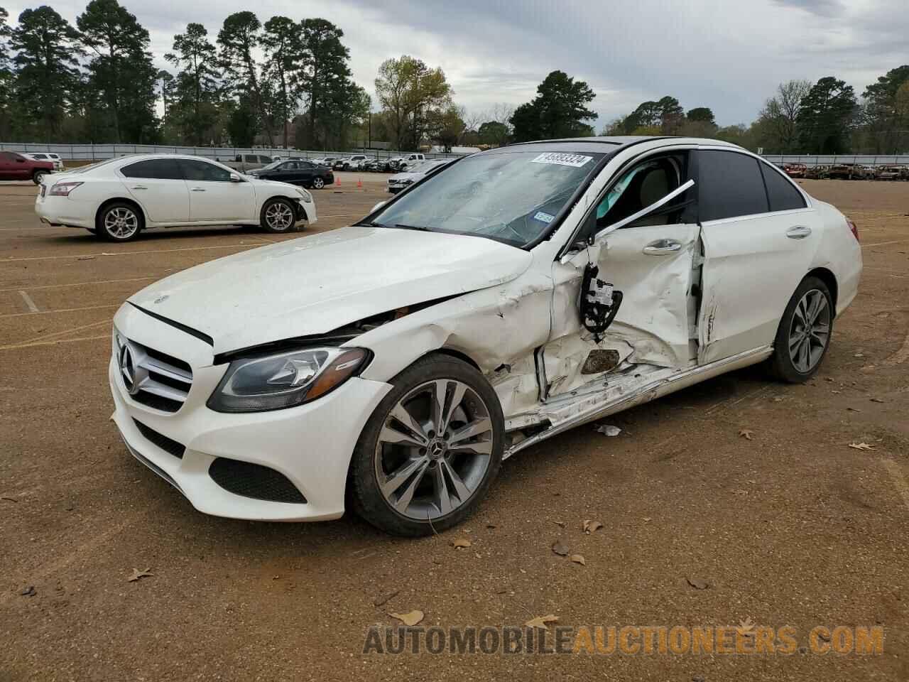 WDDWF4JB8JR378165 MERCEDES-BENZ C-CLASS 2018