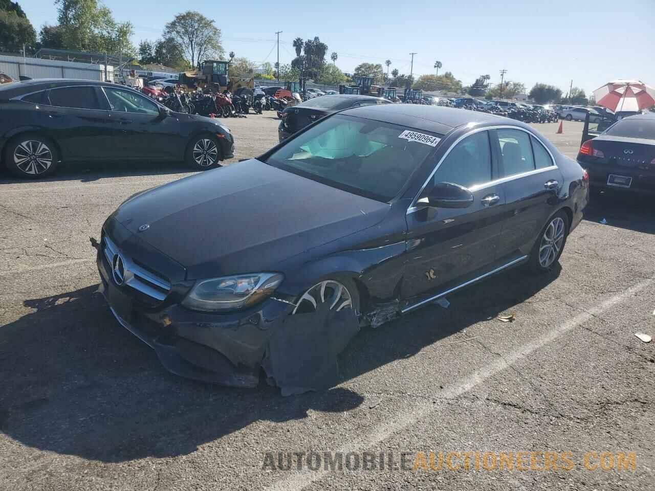 WDDWF4JB8JR405655 MERCEDES-BENZ C-CLASS 2018