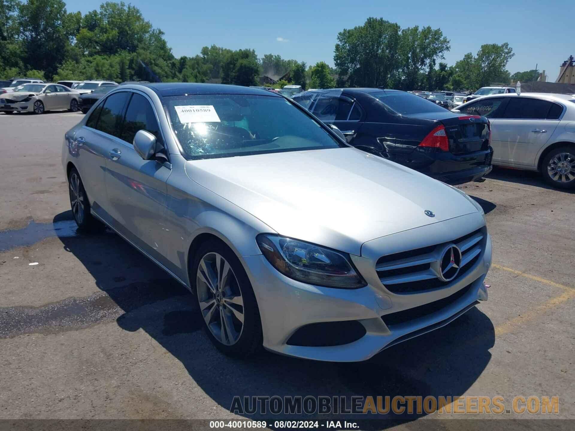 WDDWF4JB8JR421662 MERCEDES-BENZ C 300 2018