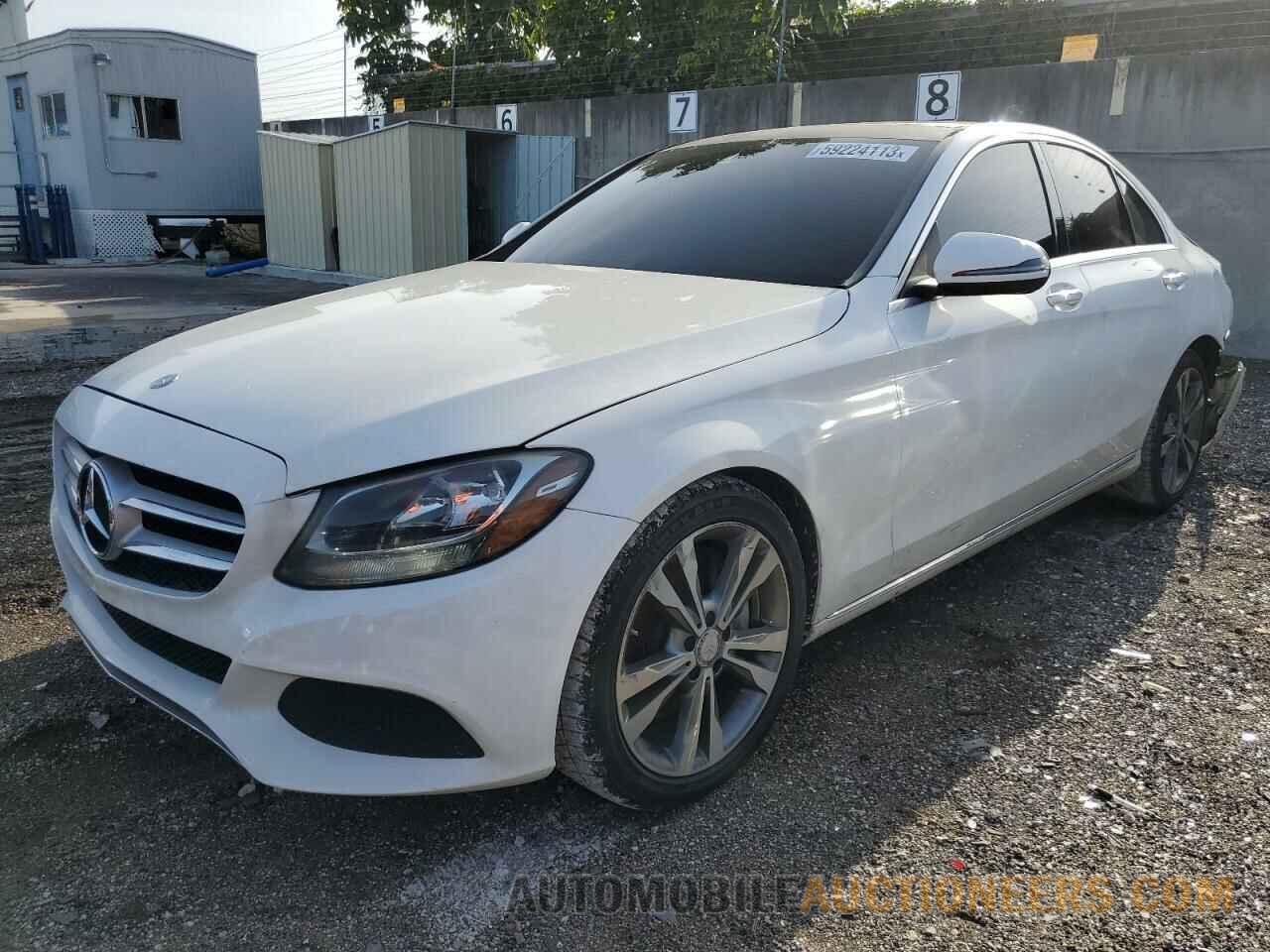 WDDWF4JB9GR132492 MERCEDES-BENZ C-CLASS 2016