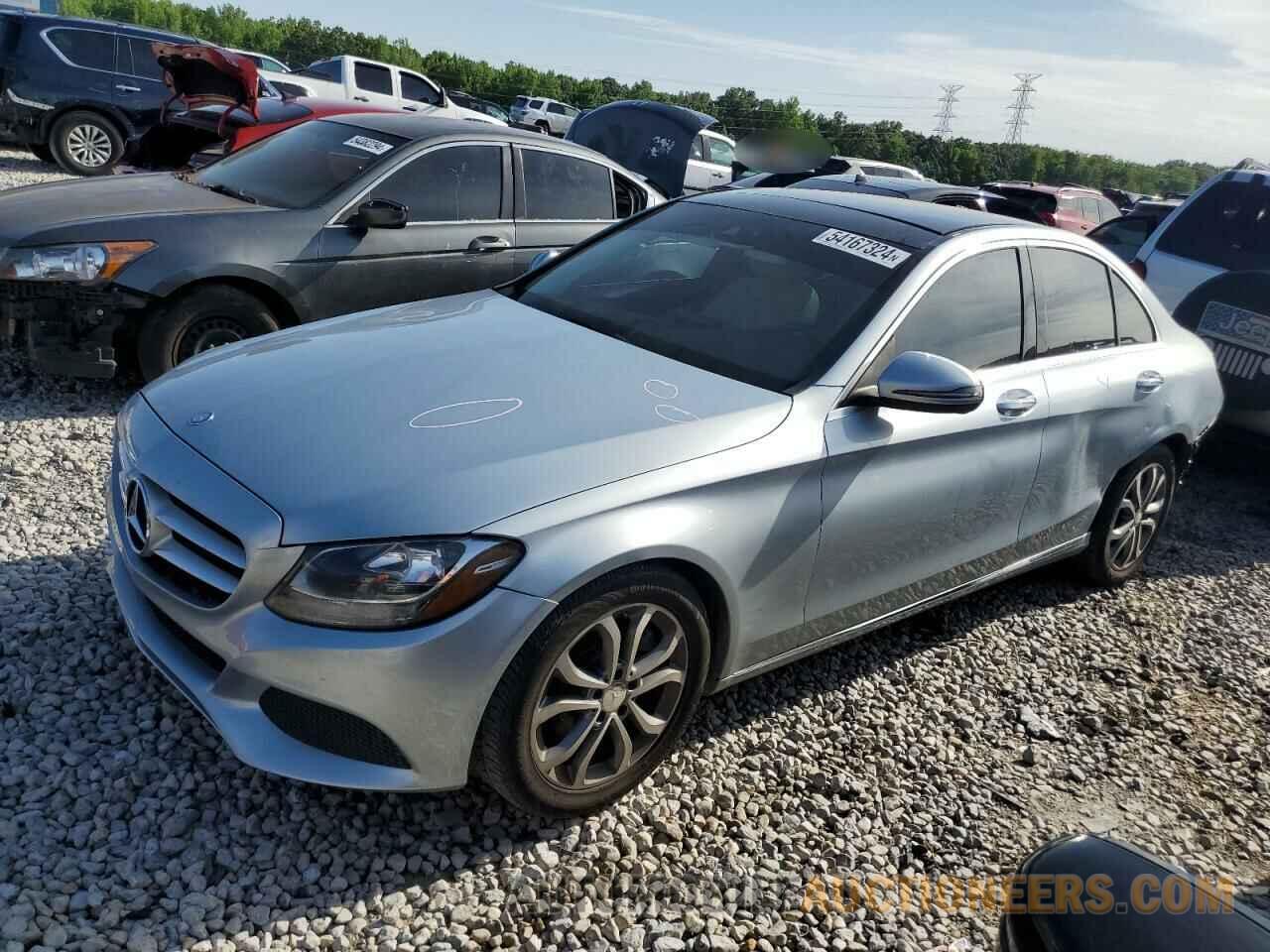 WDDWF4JB9GR134985 MERCEDES-BENZ C-CLASS 2016