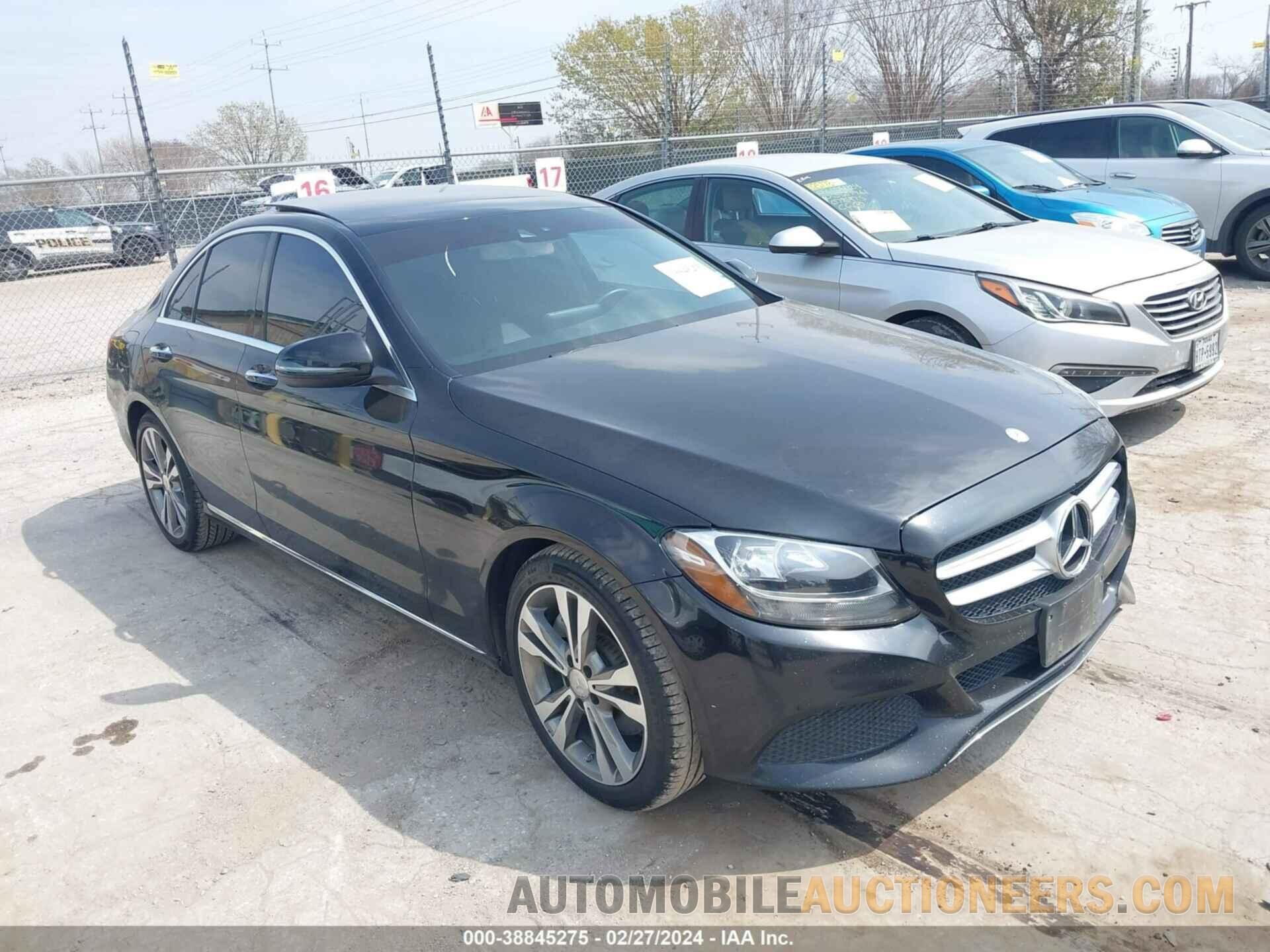 WDDWF4JB9GR135084 MERCEDES-BENZ C 300 2016