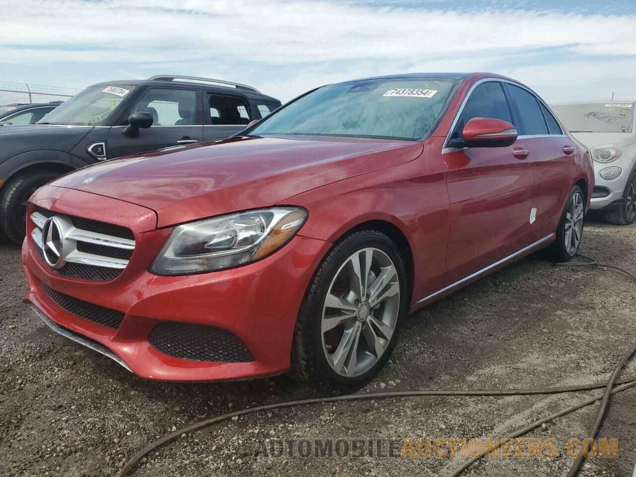 WDDWF4JB9GR146232 MERCEDES-BENZ C-CLASS 2016